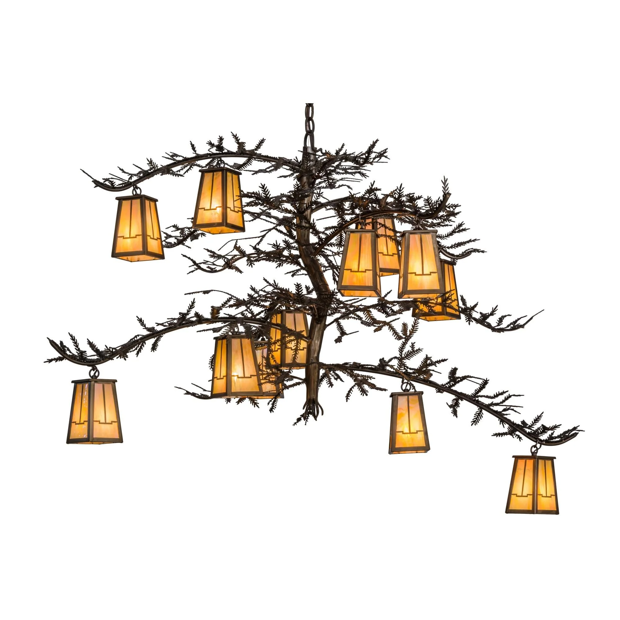 Meyda Lighting 54 Inch 12 Light Semi Flush Mount Cp249431 - Image 1