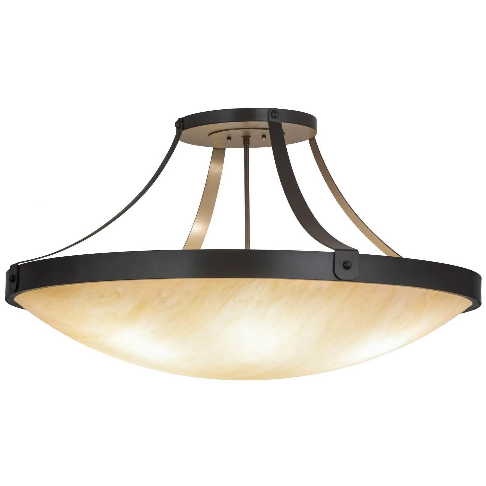 Meyda Lighting 37 Inch 6 Light Semi Flush Mount Cp249477 - Image 1