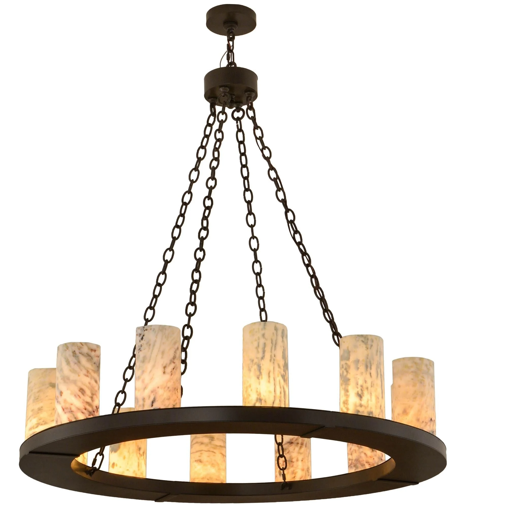 Meyda Lighting 42 Inch 12 Light Semi Flush Mount Cp249487 - Image 1