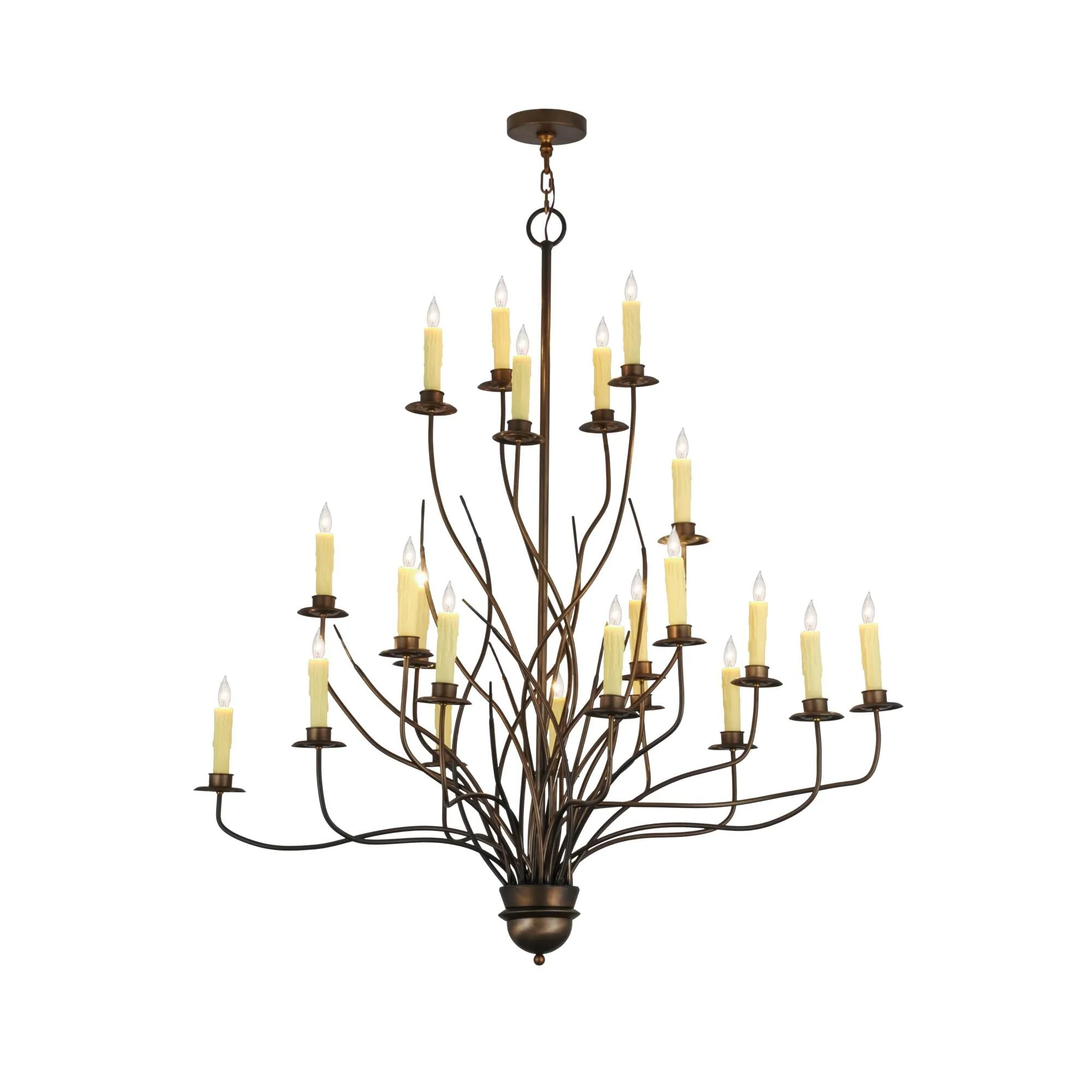 Meyda Lighting 54 Inch 22 Light Semi Flush Mount Cp249508 - Image 1