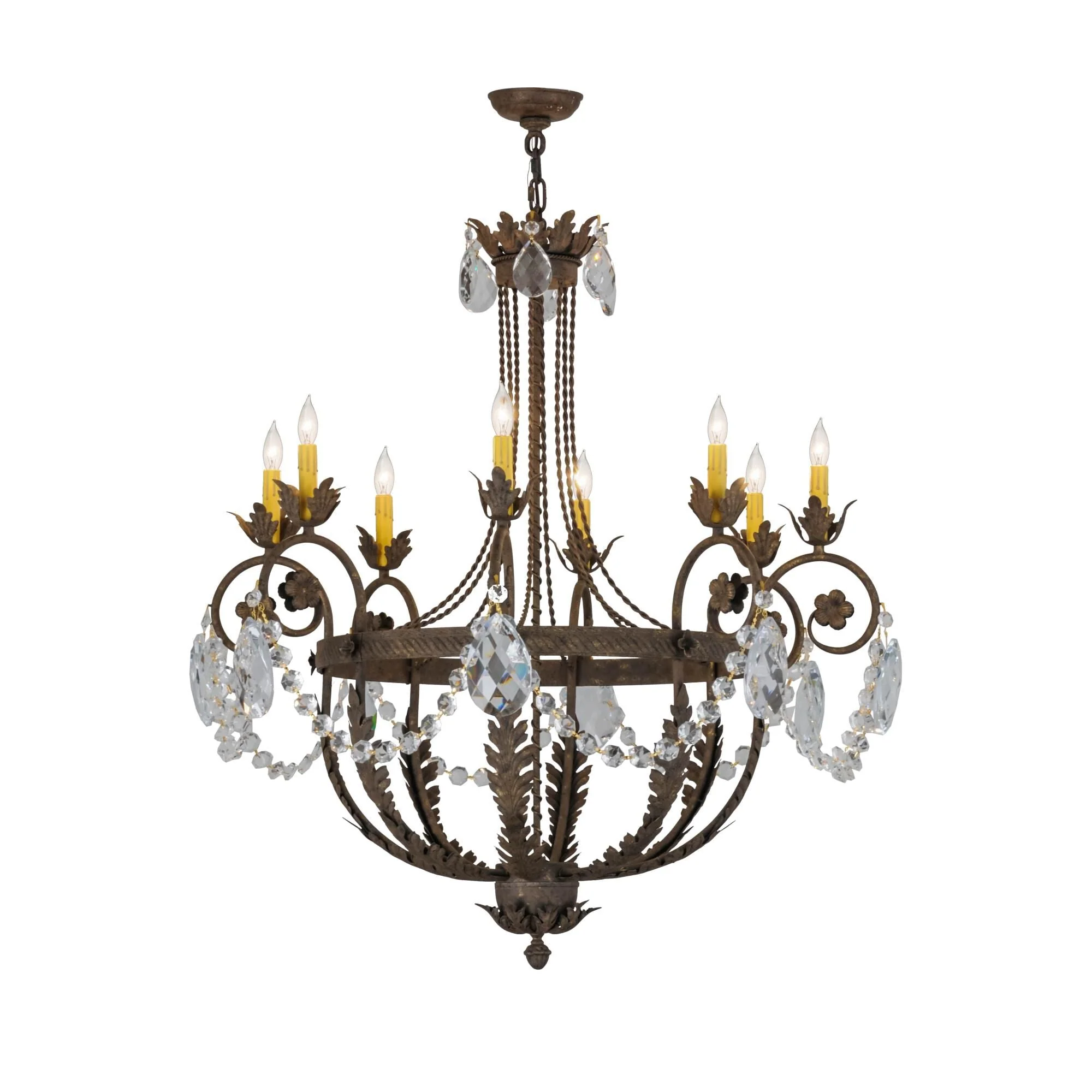 Meyda Lighting 38 Inch 8 Light Chandelier Cp249538 - Image 1