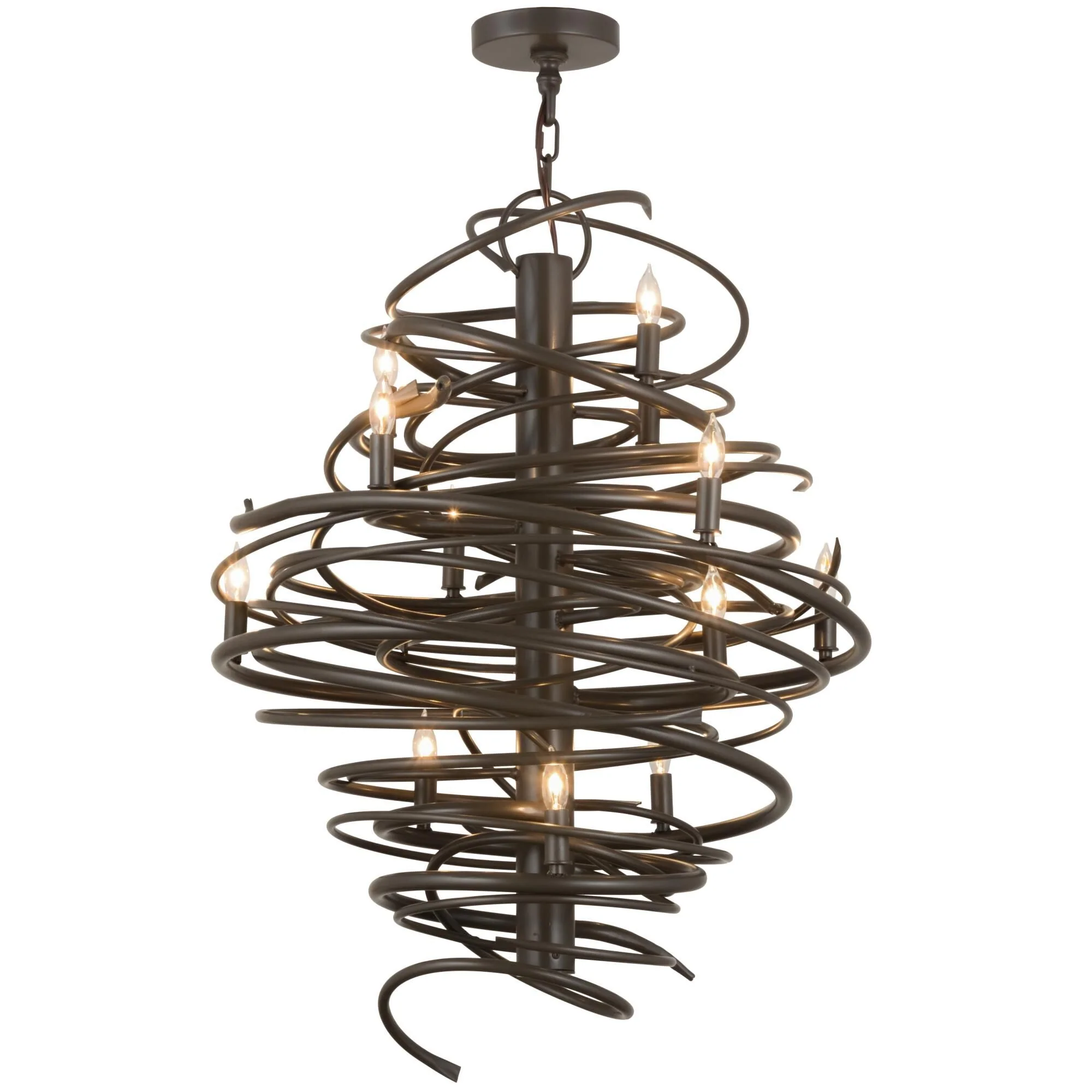 Meyda Lighting 28 Inch 12 Light Chandelier Cp249611 - Image 1