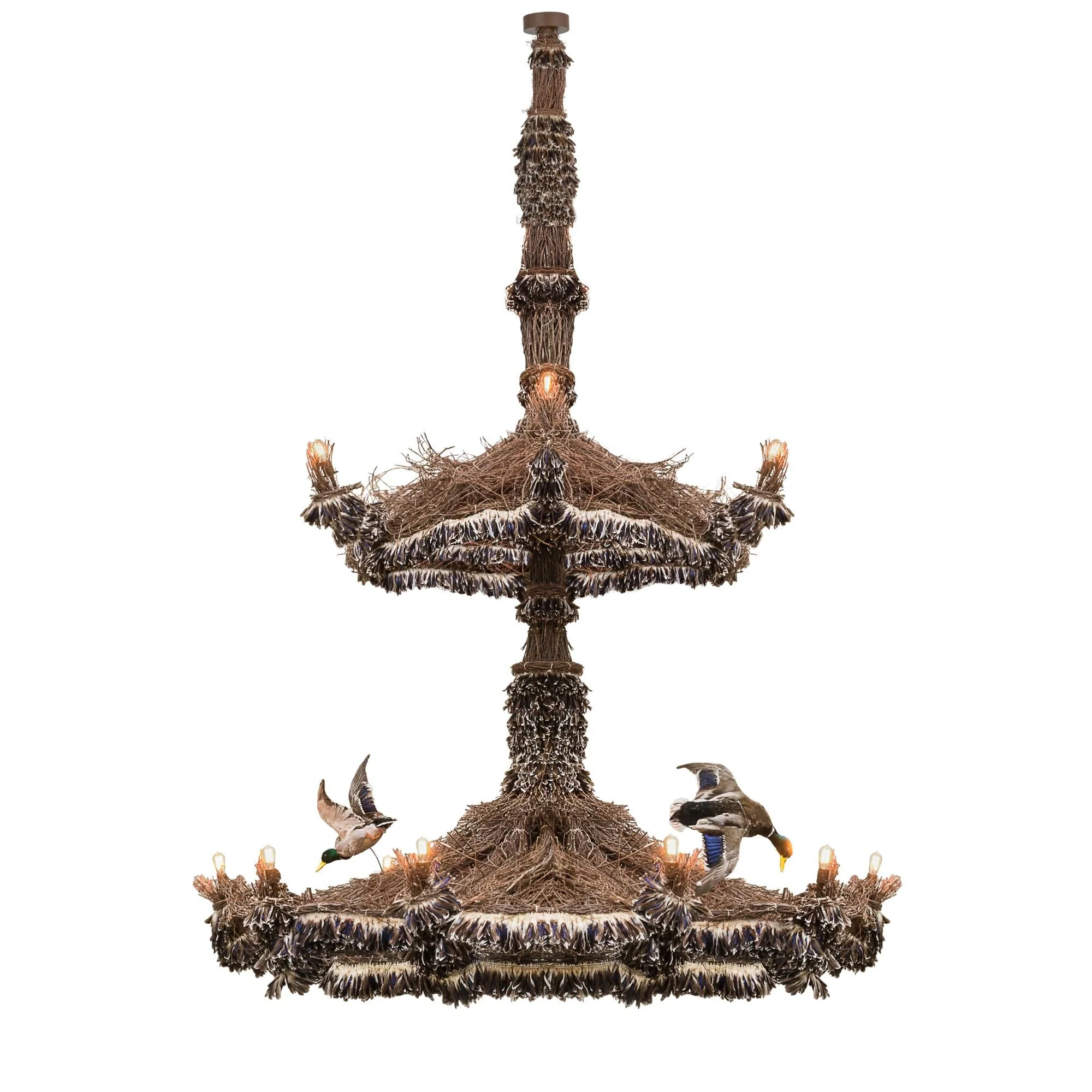 Meyda Lighting 110 Inch 18 Light Semi Flush Mount Cp249622 - Image 1