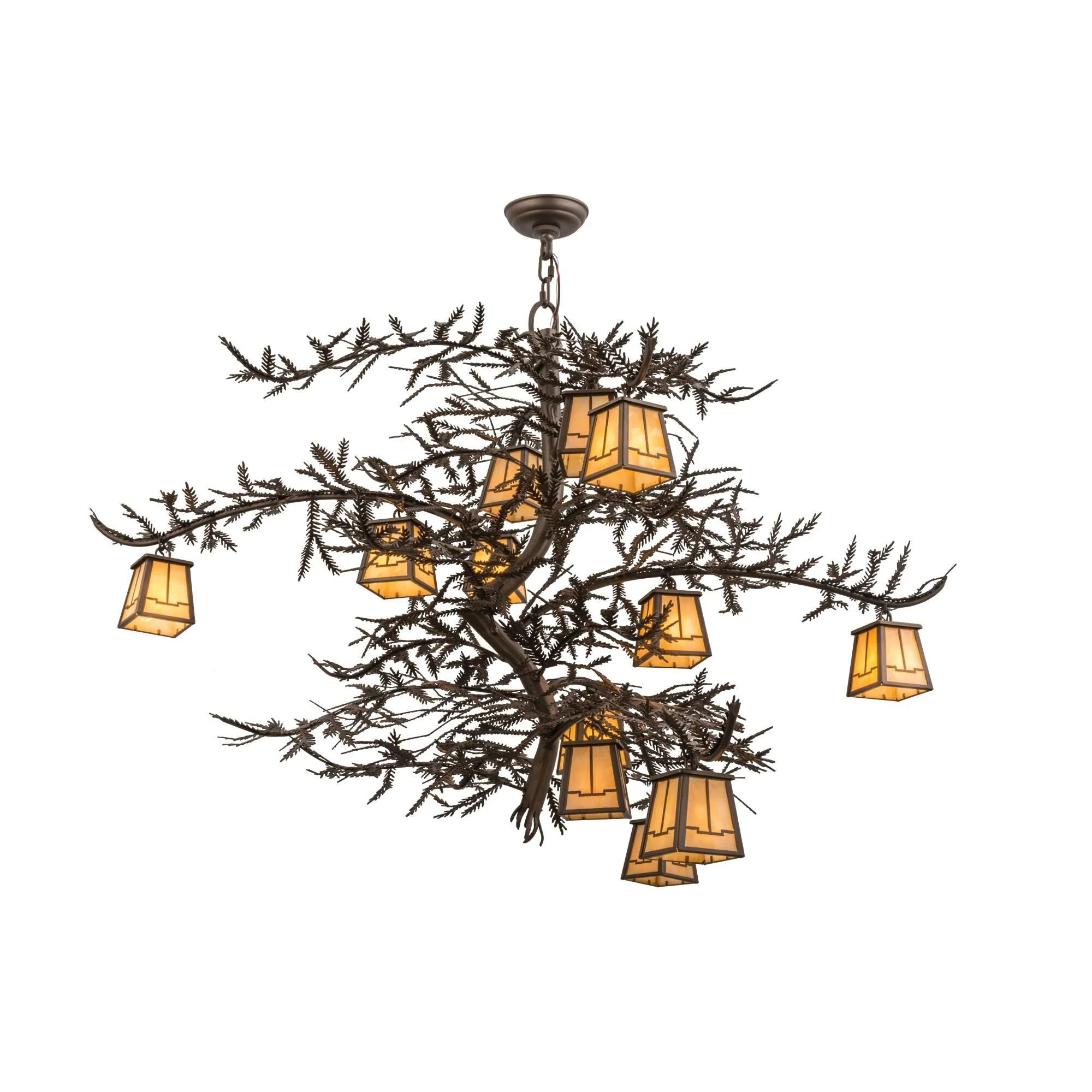 Meyda Lighting 52 Inch 12 Light Semi Flush Mount Cp249687 - Image 1