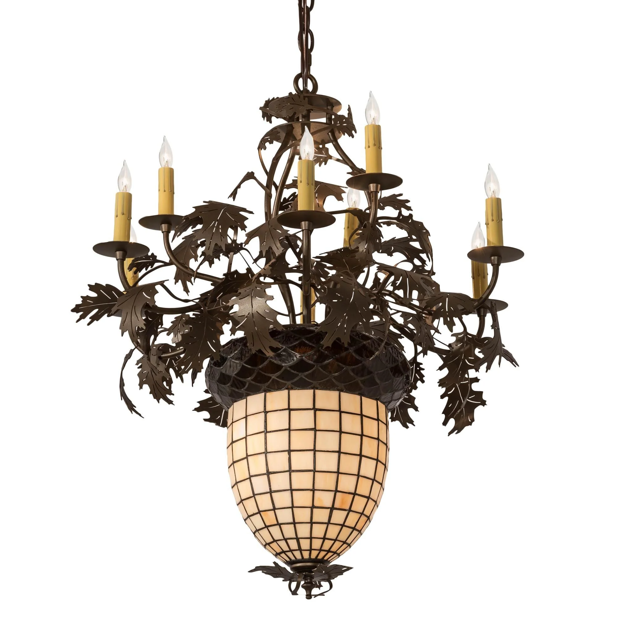 Meyda Lighting 28 Inch 2 Light Chandelier Cp249692 - Image 1
