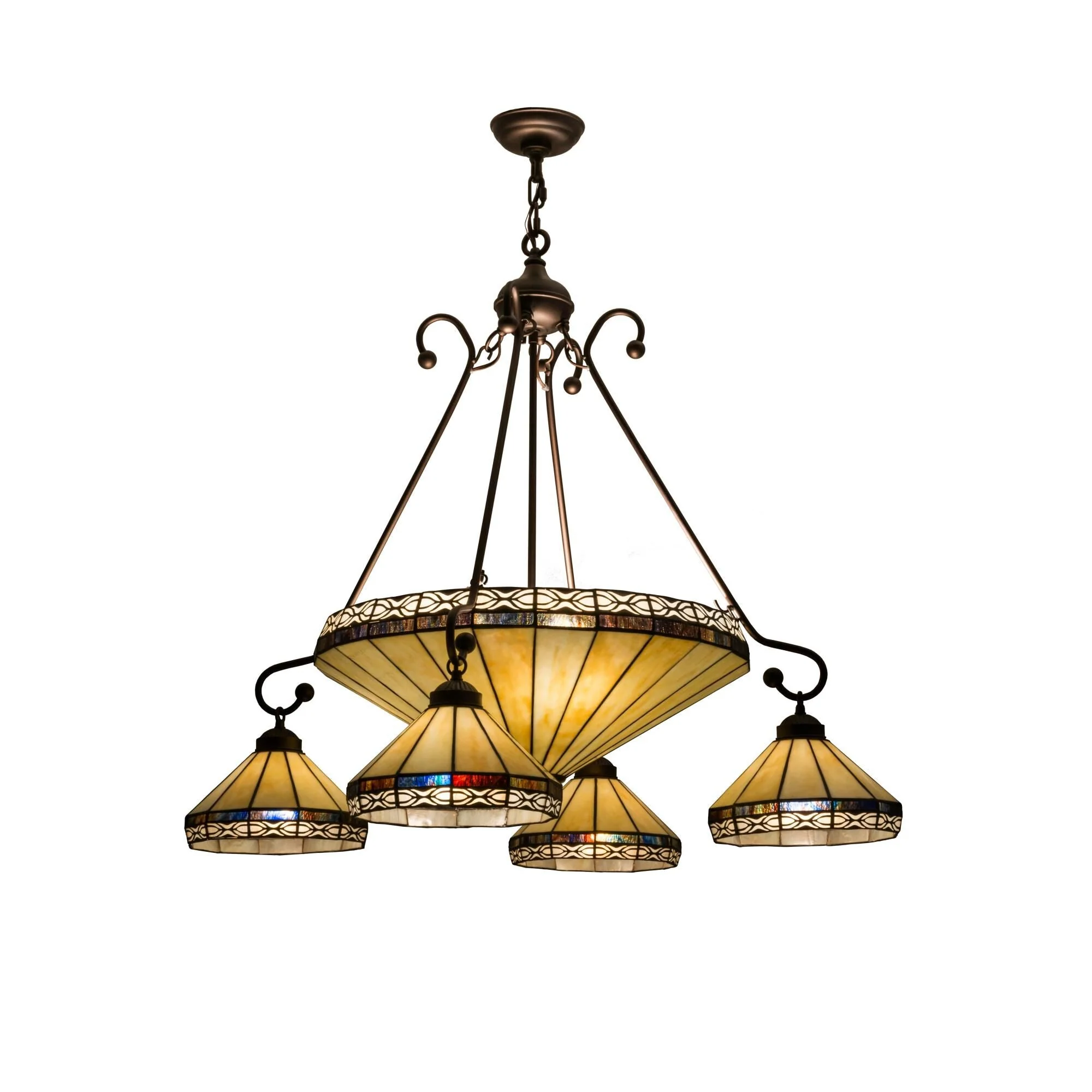 Meyda Lighting Crestwood 36 Inch Large Pendant Cp745394 - Image 1