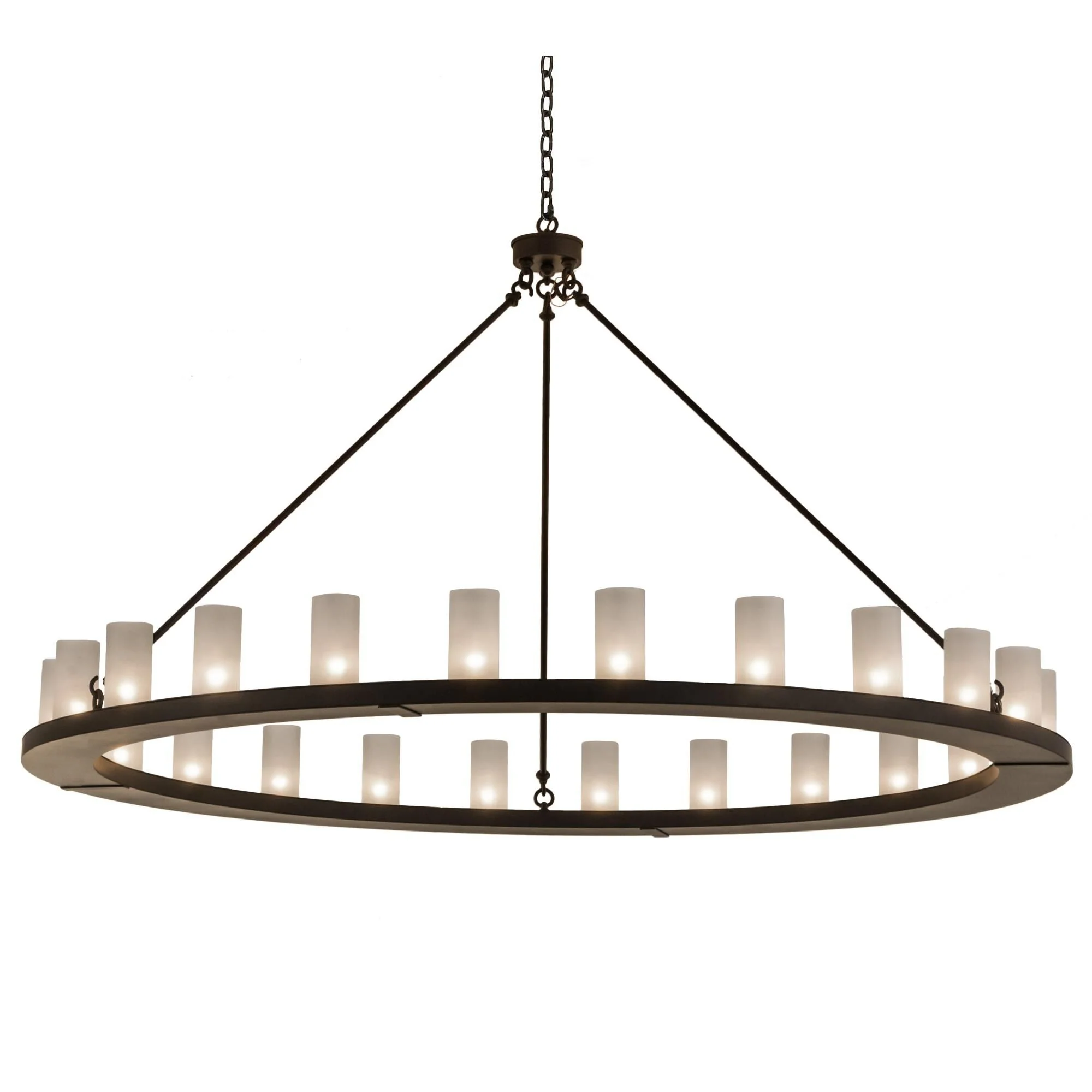 Meyda Lighting 72 Inch 24 Light Semi Flush Mount Cp249765 - Image 1