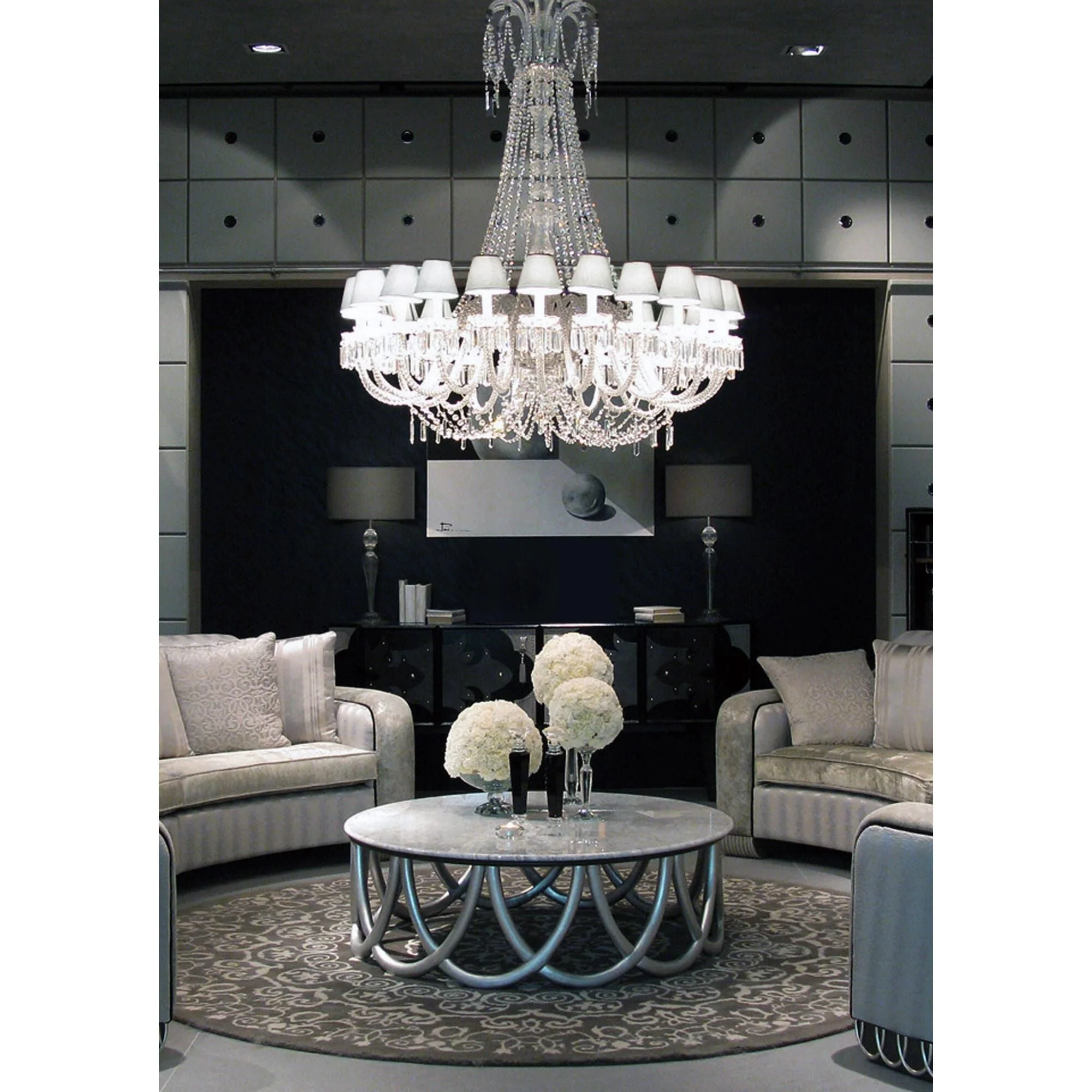 Meyda Lighting Byblos 54 Inch 8 Light Chandelier Cp744485 - Image 1