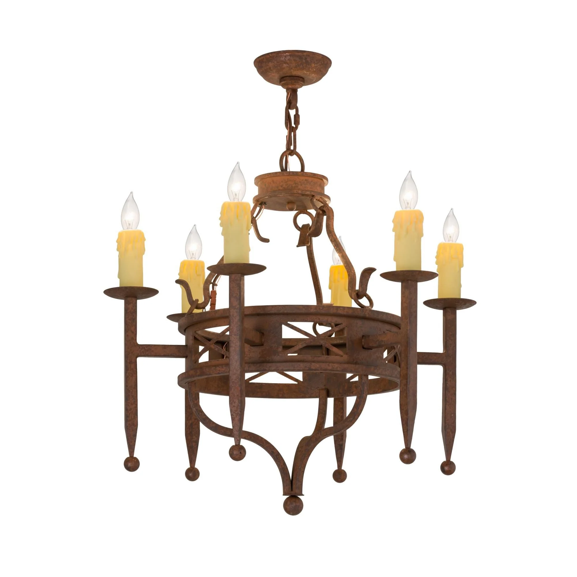 Meyda Lighting 24 Inch 6 Light Chandelier Cp249894 - Image 1