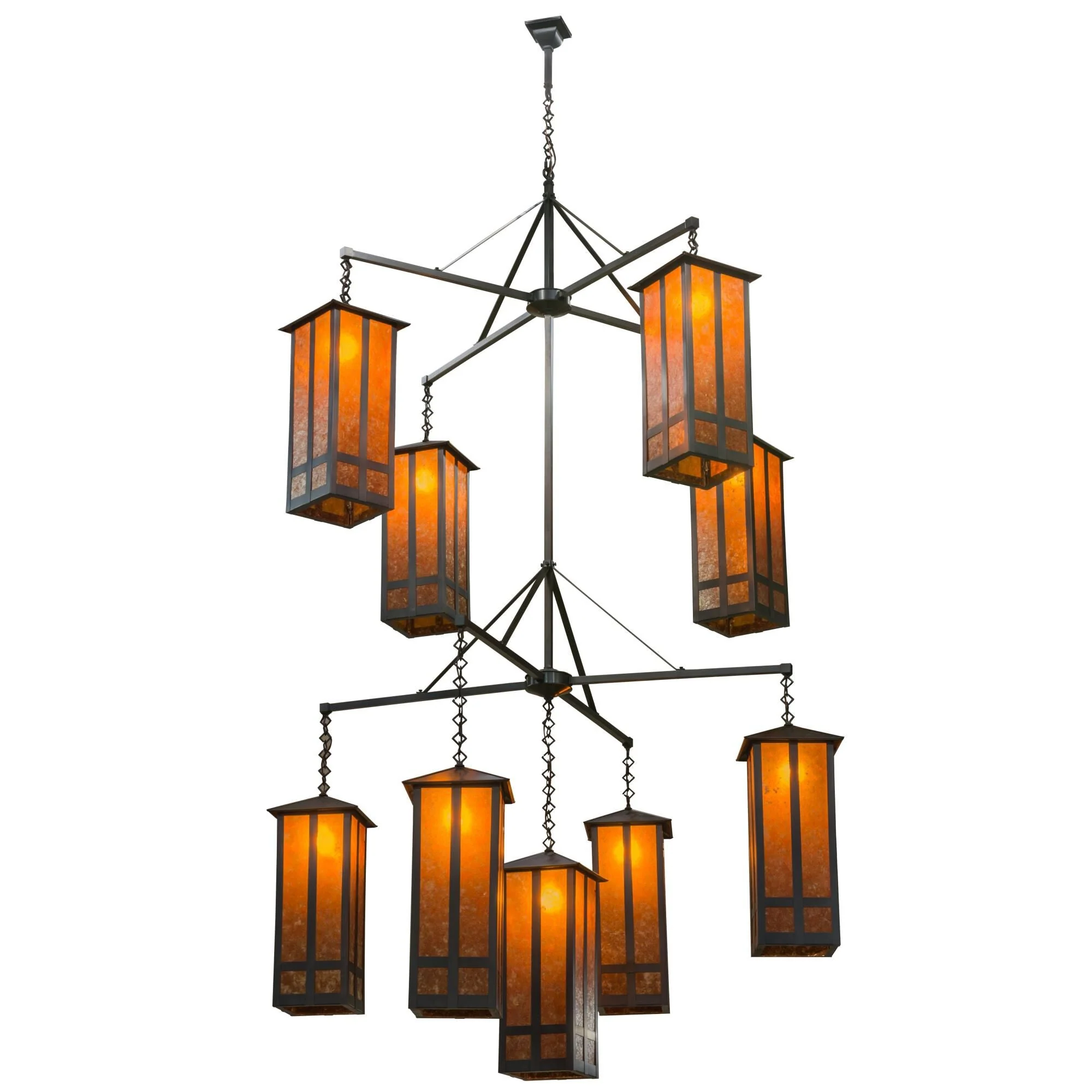 Meyda Lighting 62 Inch 9 Light Semi Flush Mount Cp249943 - Image 1