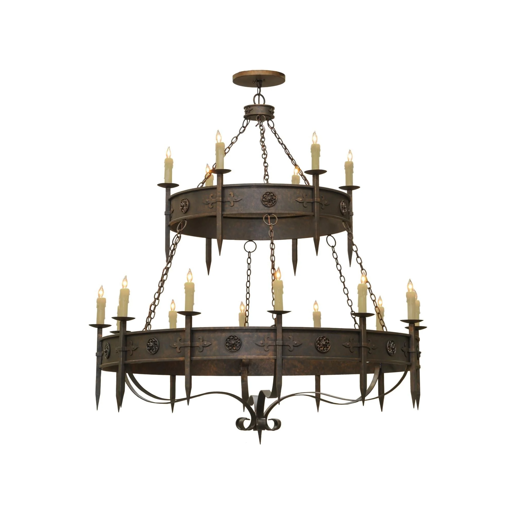 Meyda Lighting 69 Inch 18 Light Semi Flush Mount Cp249945 - Image 1