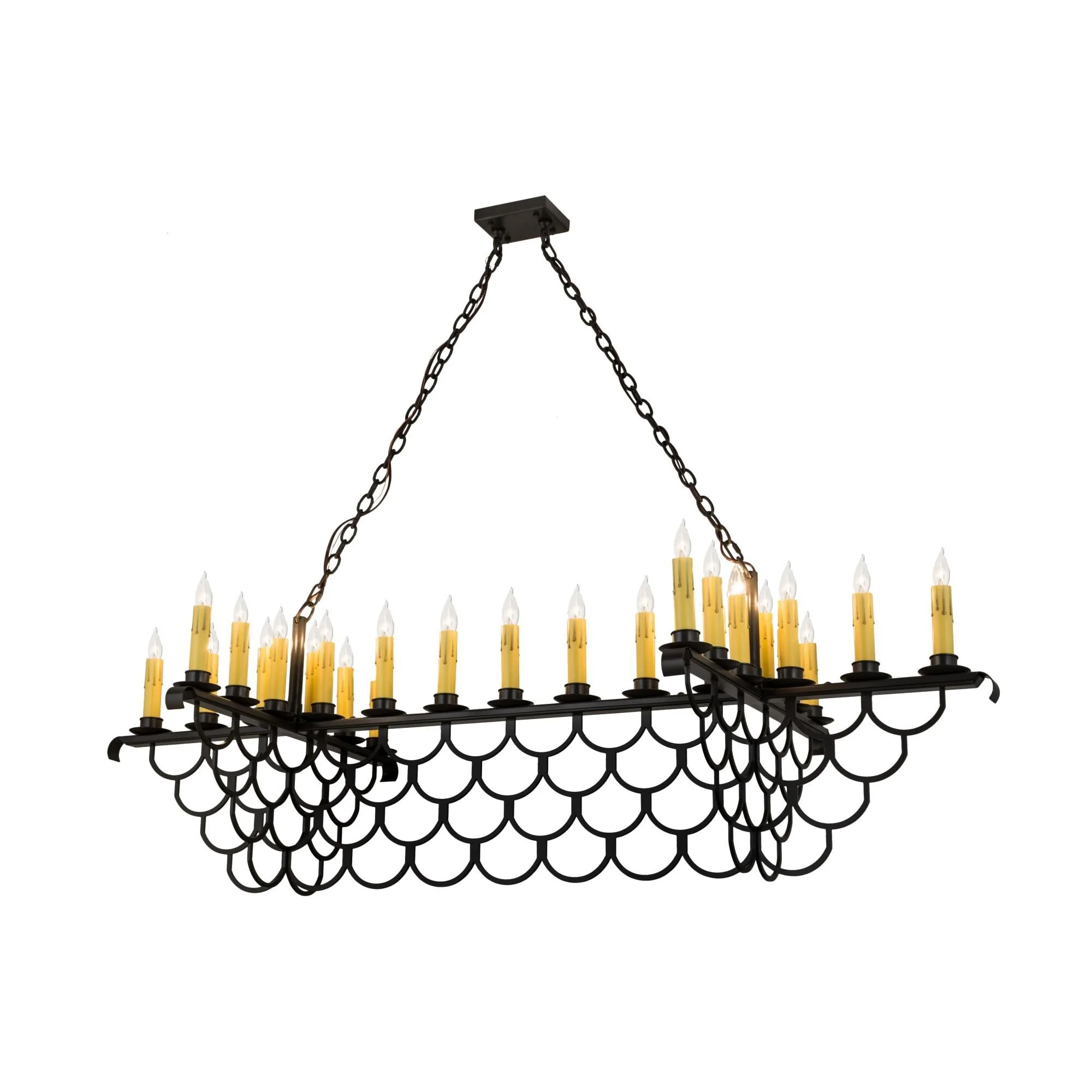 Meyda Lighting 71 Inch 23 Light Semi Flush Mount Cp249980 - Image 1