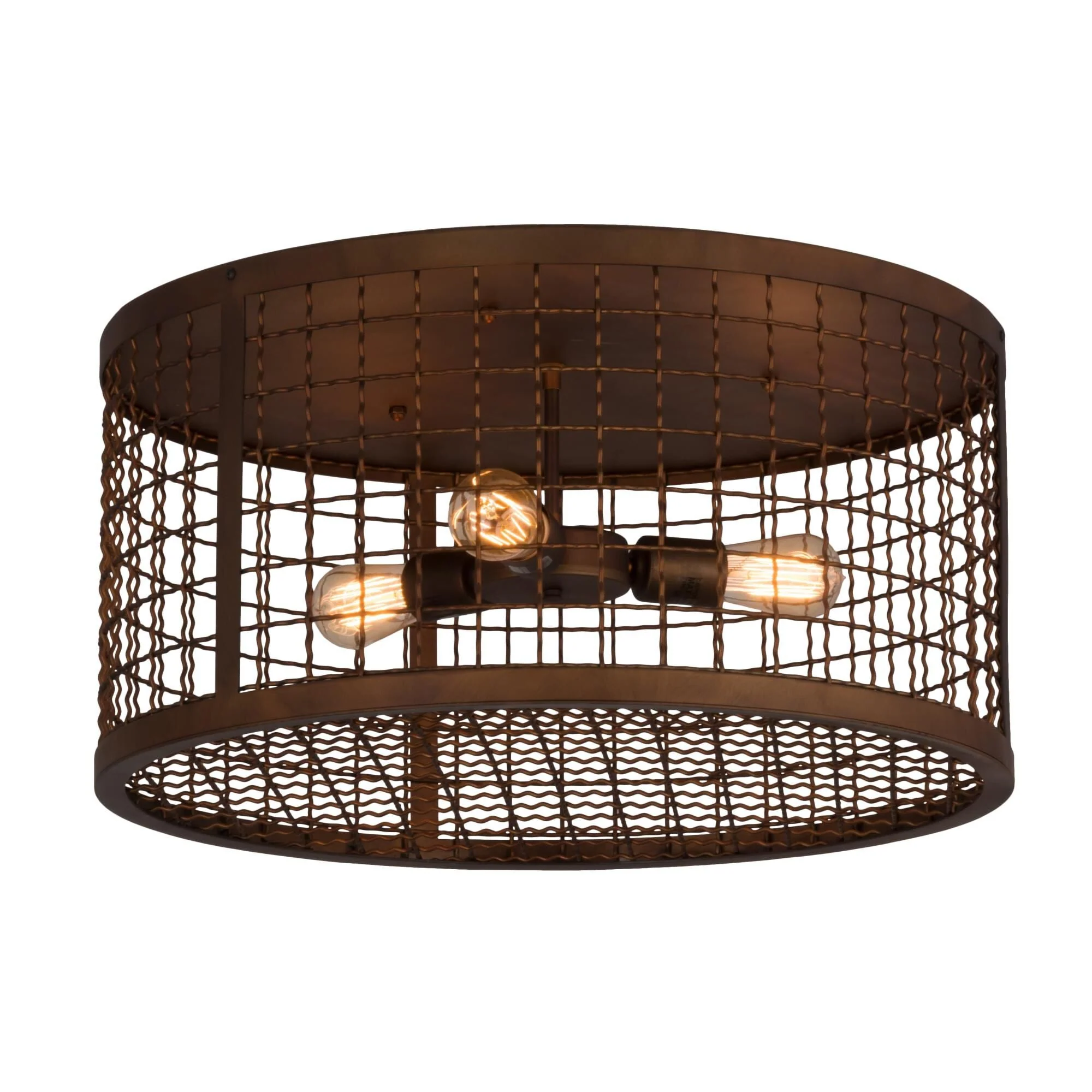 Meyda Lighting 24 Inch 3 Light Flush Mount Cp250086 - Image 1