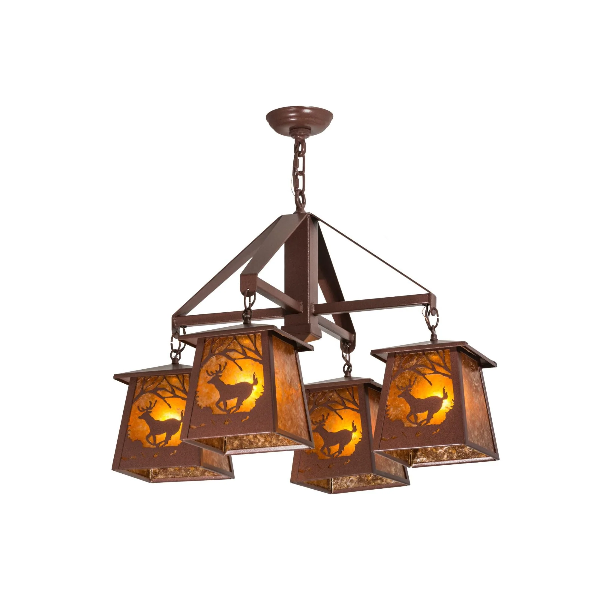 Meyda Lighting 28 Inch 4 Light Chandelier Cp250103 - Image 1