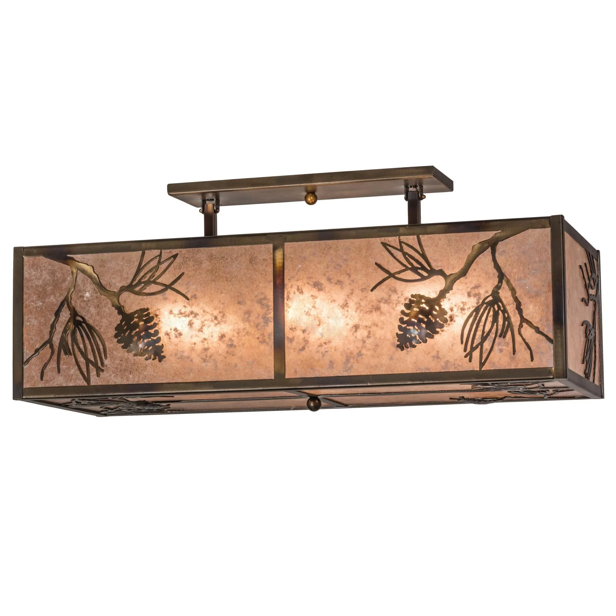 Meyda Lighting 36 Inch 6 Light Flush Mount Cp250126 - Image 1