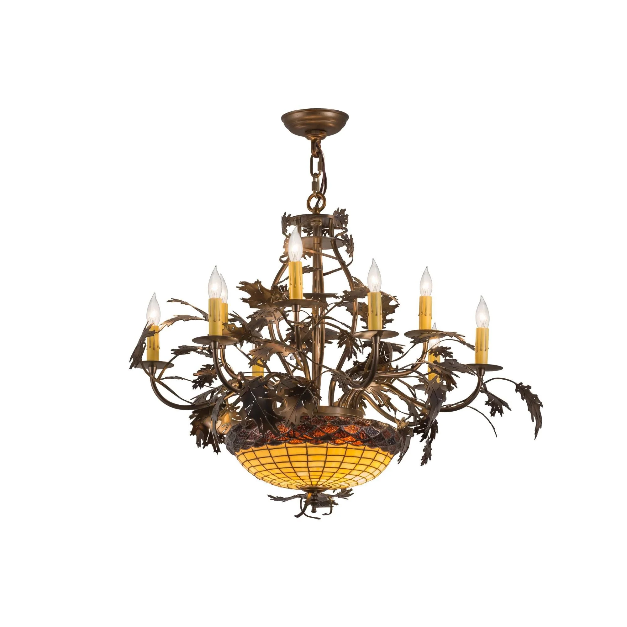 Meyda Lighting 34 Inch 9 Light Chandelier Cp250157 - Image 1