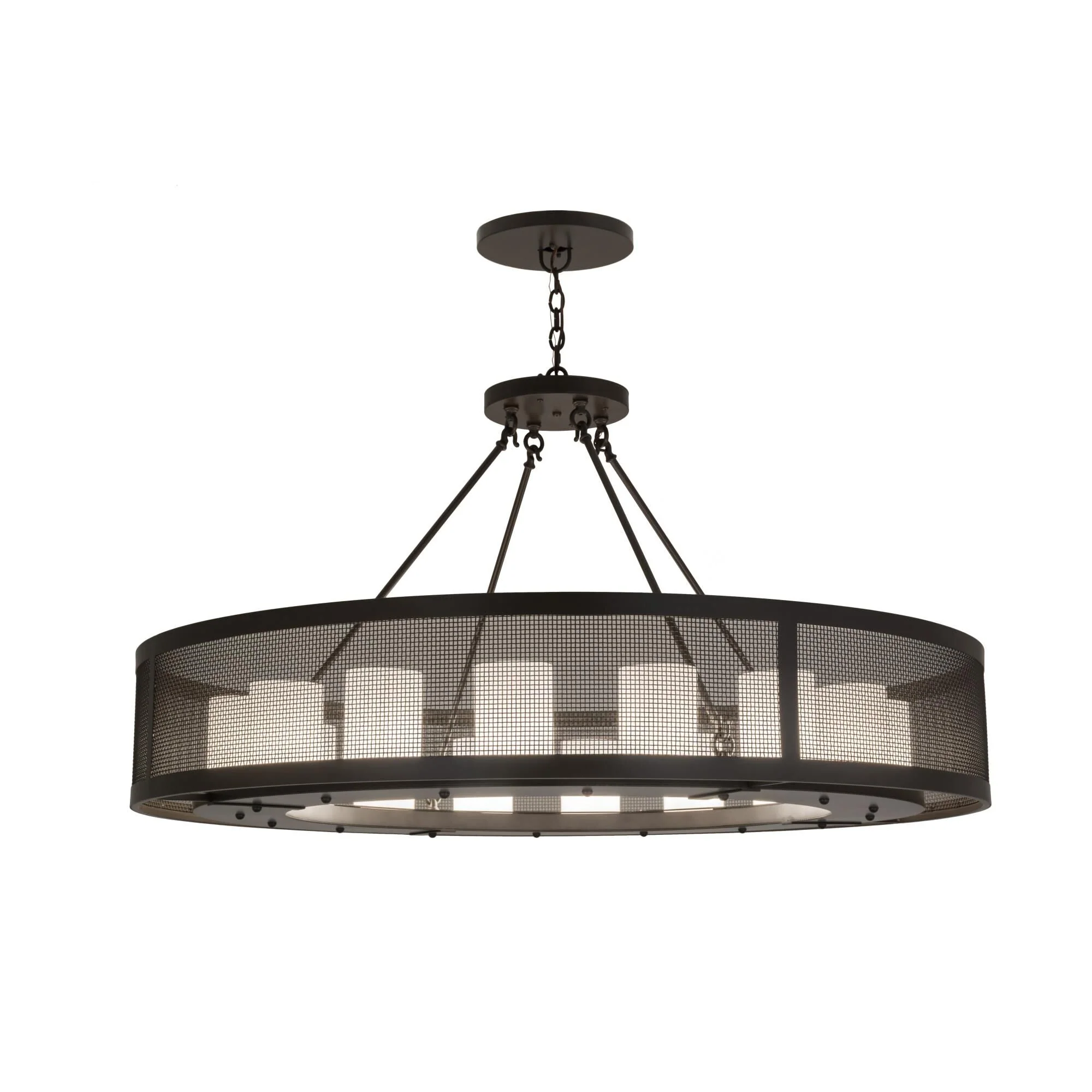 Meyda Lighting 56 Inch 16 Light Semi Flush Mount Cp250175 - Image 1