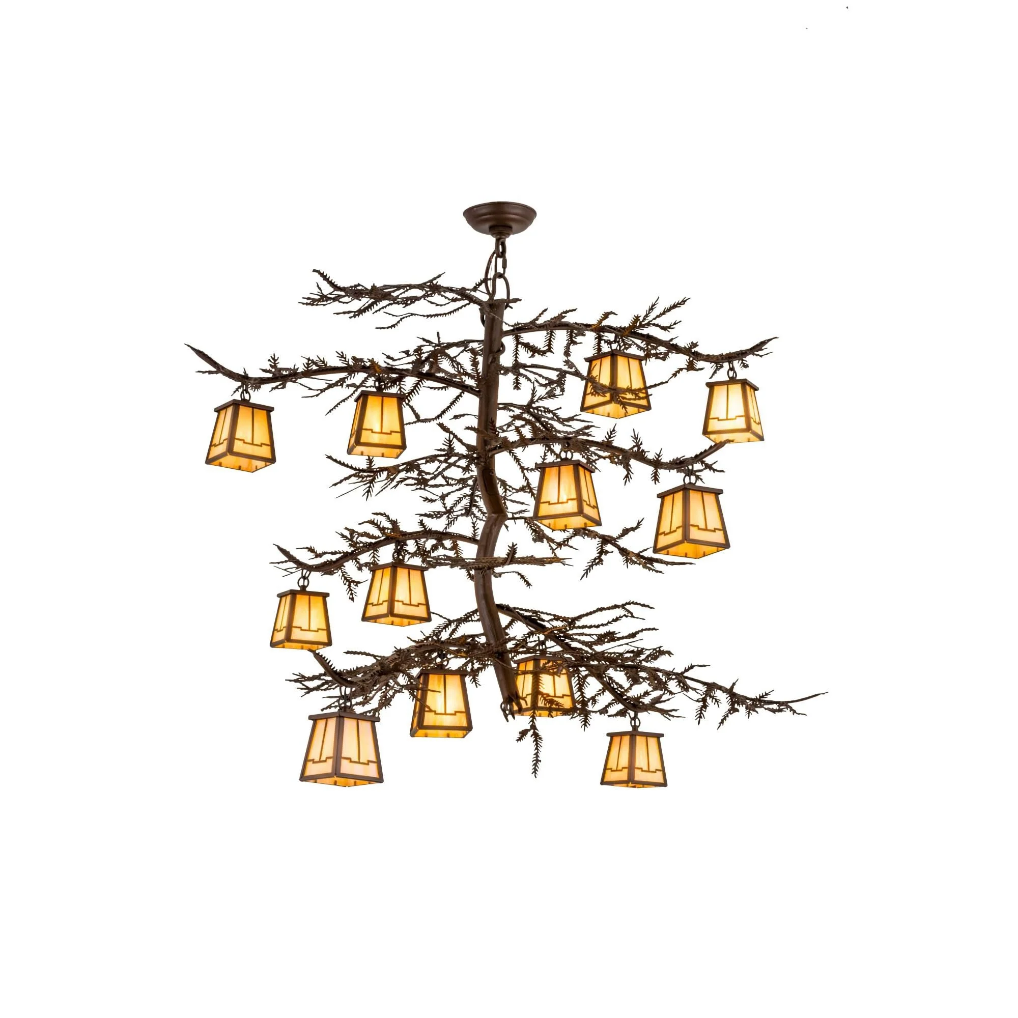 Meyda Lighting 48 Inch 12 Light Semi Flush Mount Cp250227 - Image 1