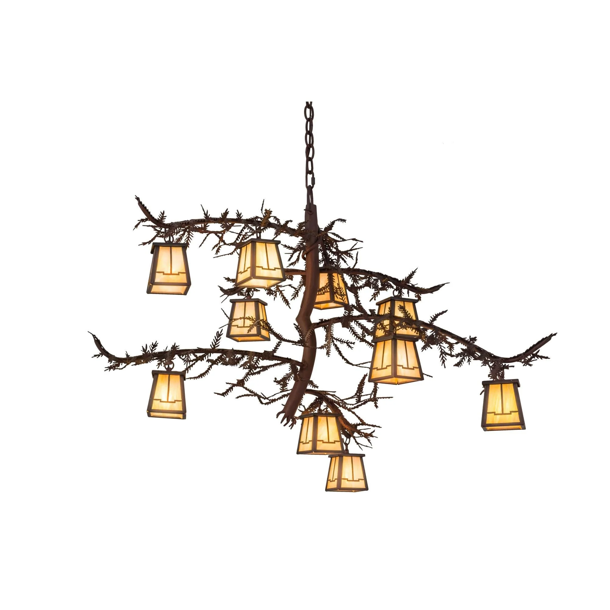 Meyda Lighting 39 Inch 10 Light Chandelier Cp250235 - Image 1