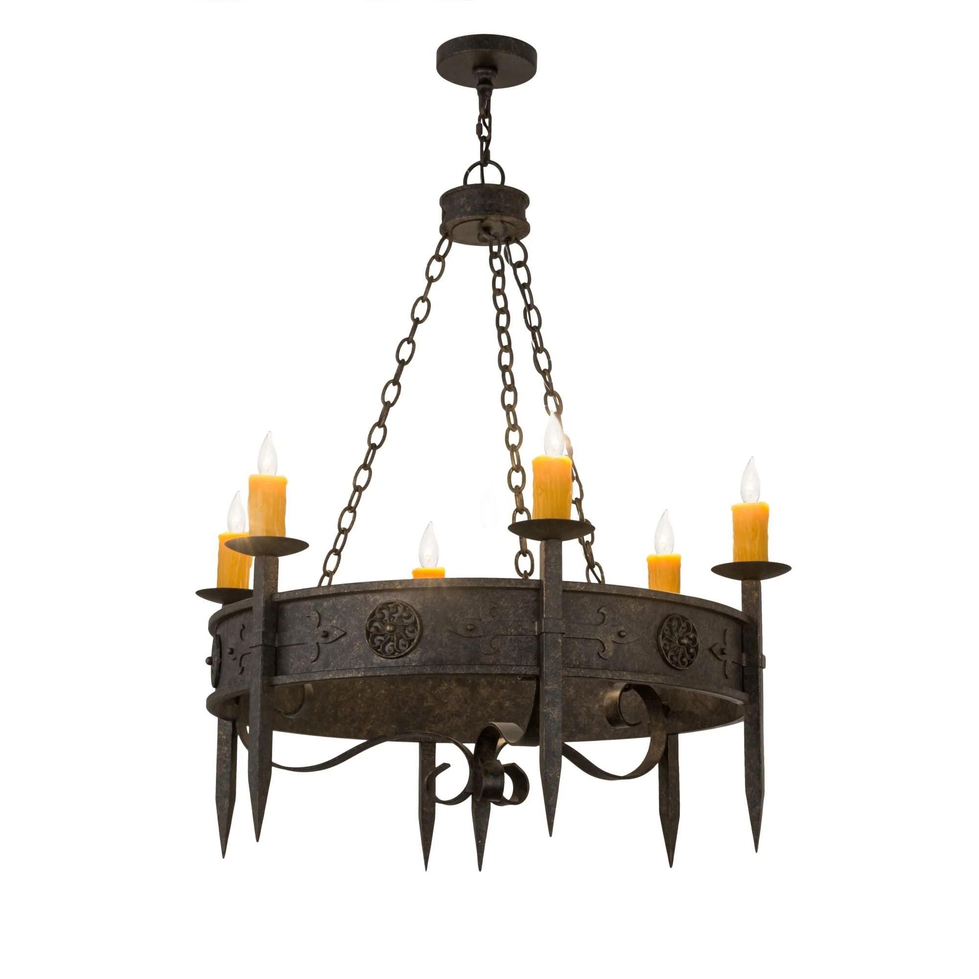 Meyda Lighting 36 Inch 6 Light Chandelier Cp250259 - Image 2