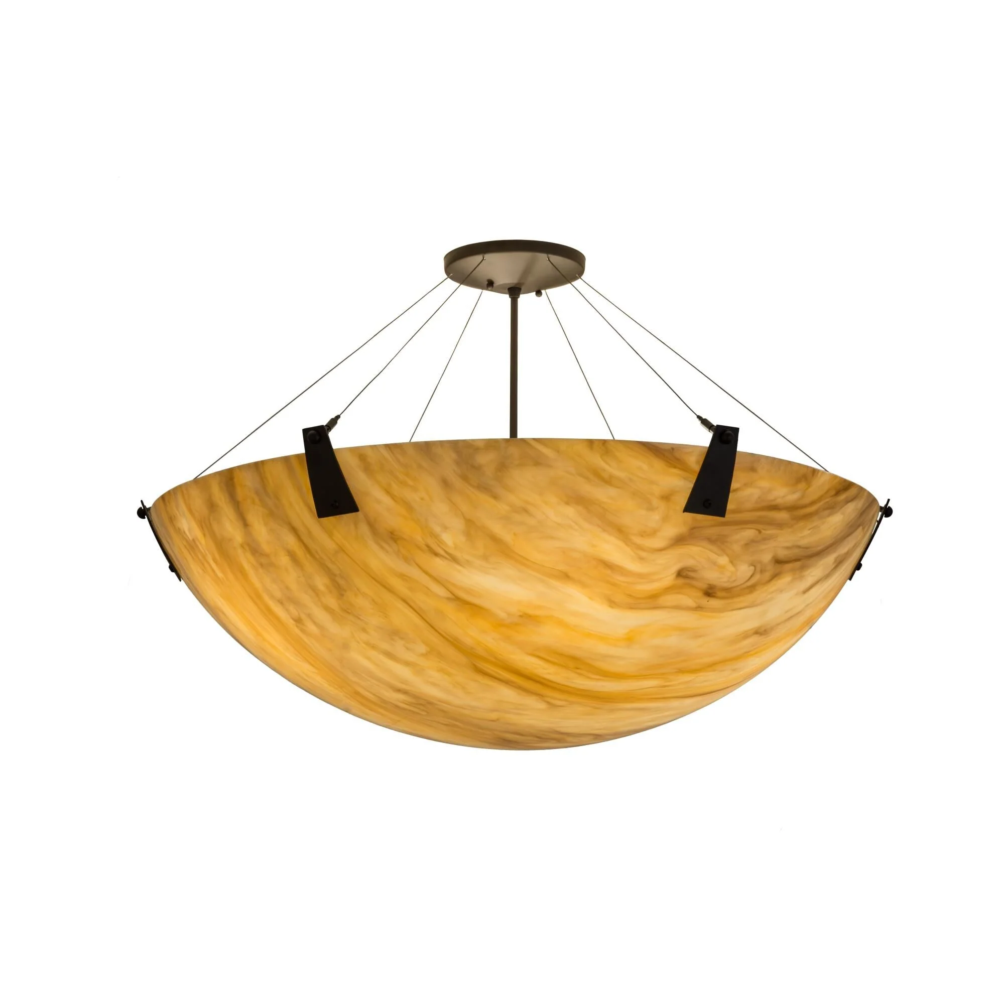 Meyda Lighting 36 Inch 4 Light Semi Flush Mount Cp250285 - Image 1