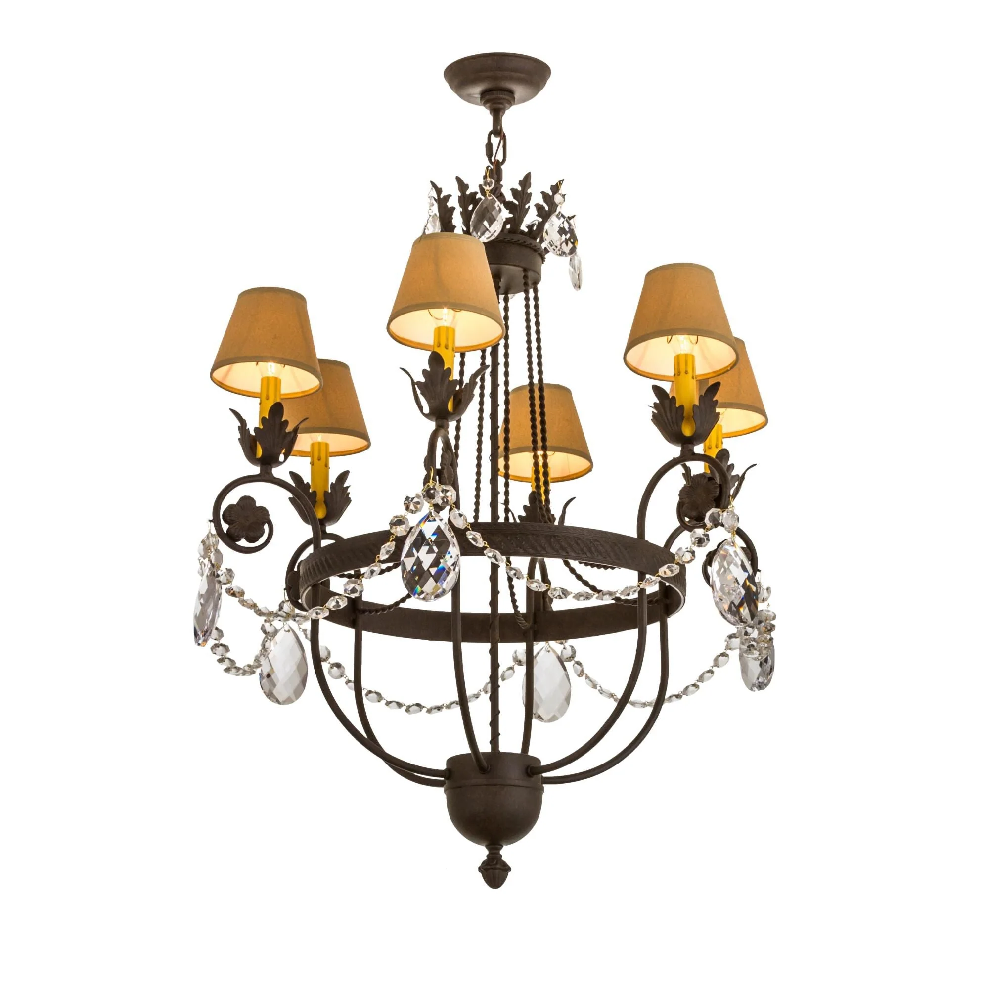 Meyda Lighting 27 Inch 6 Light Chandelier Cp250292 - Image 1