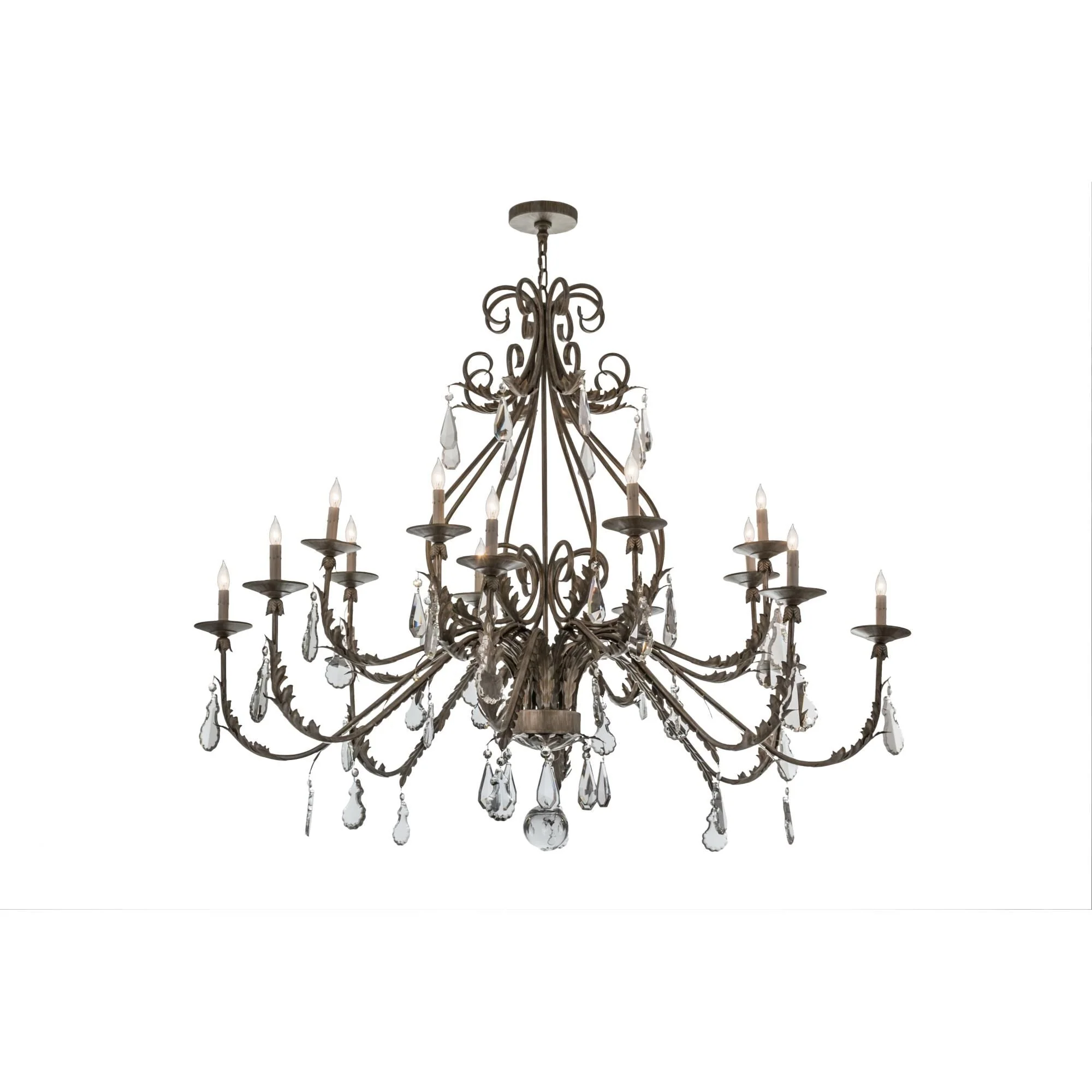 Meyda Lighting 60 Inch 16 Light Semi Flush Mount Cp250373 - Image 1