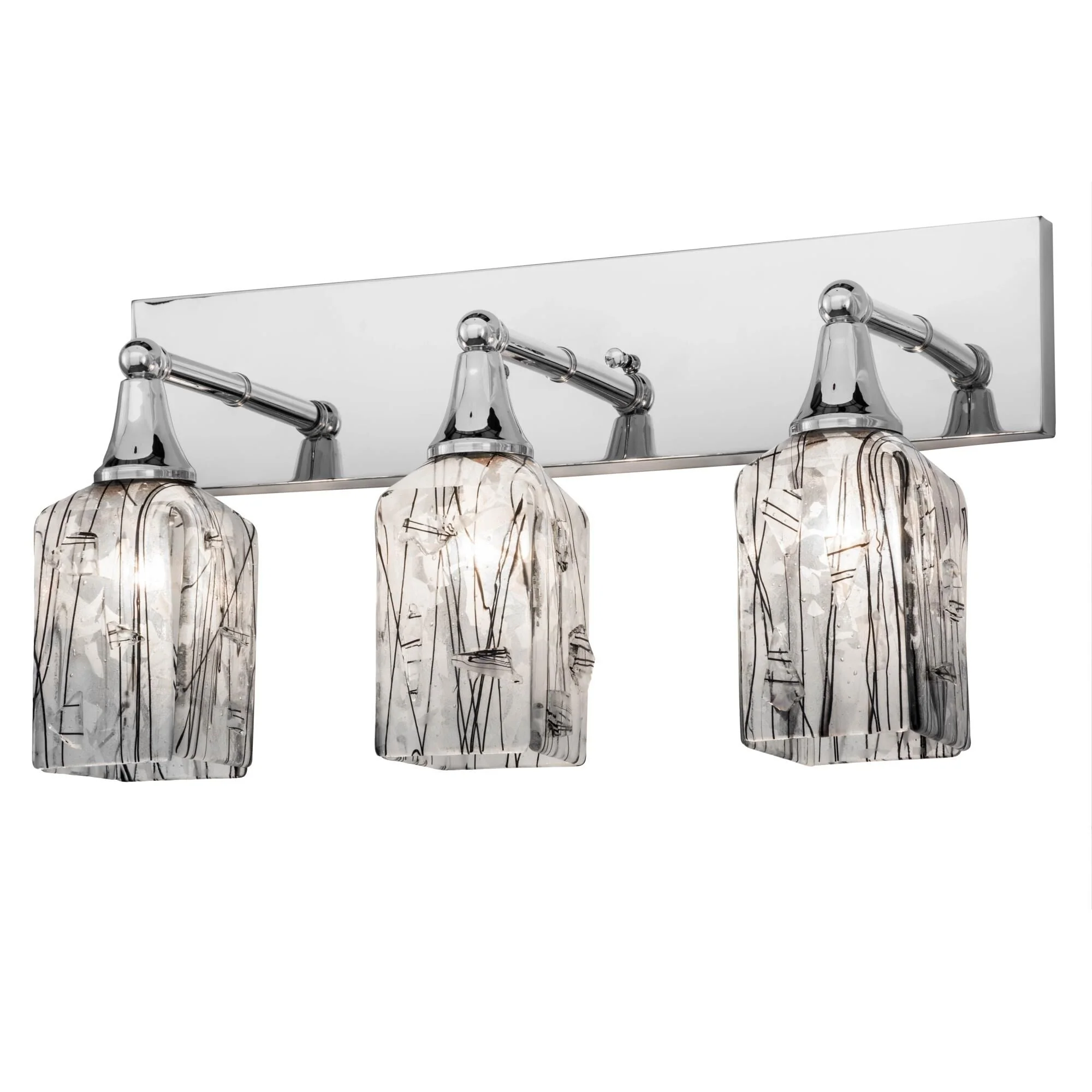 Meyda Lighting Metro Fusion Licorice 24 Inch 3 Light Bath Vanity Light Cp24316 - Image 1
