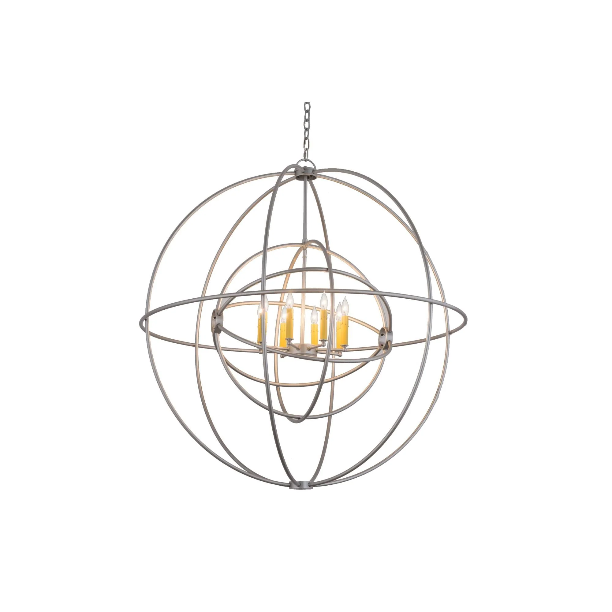 Meyda Lighting 43 Inch 8 Light Semi Flush Mount Cp250446 - Image 1