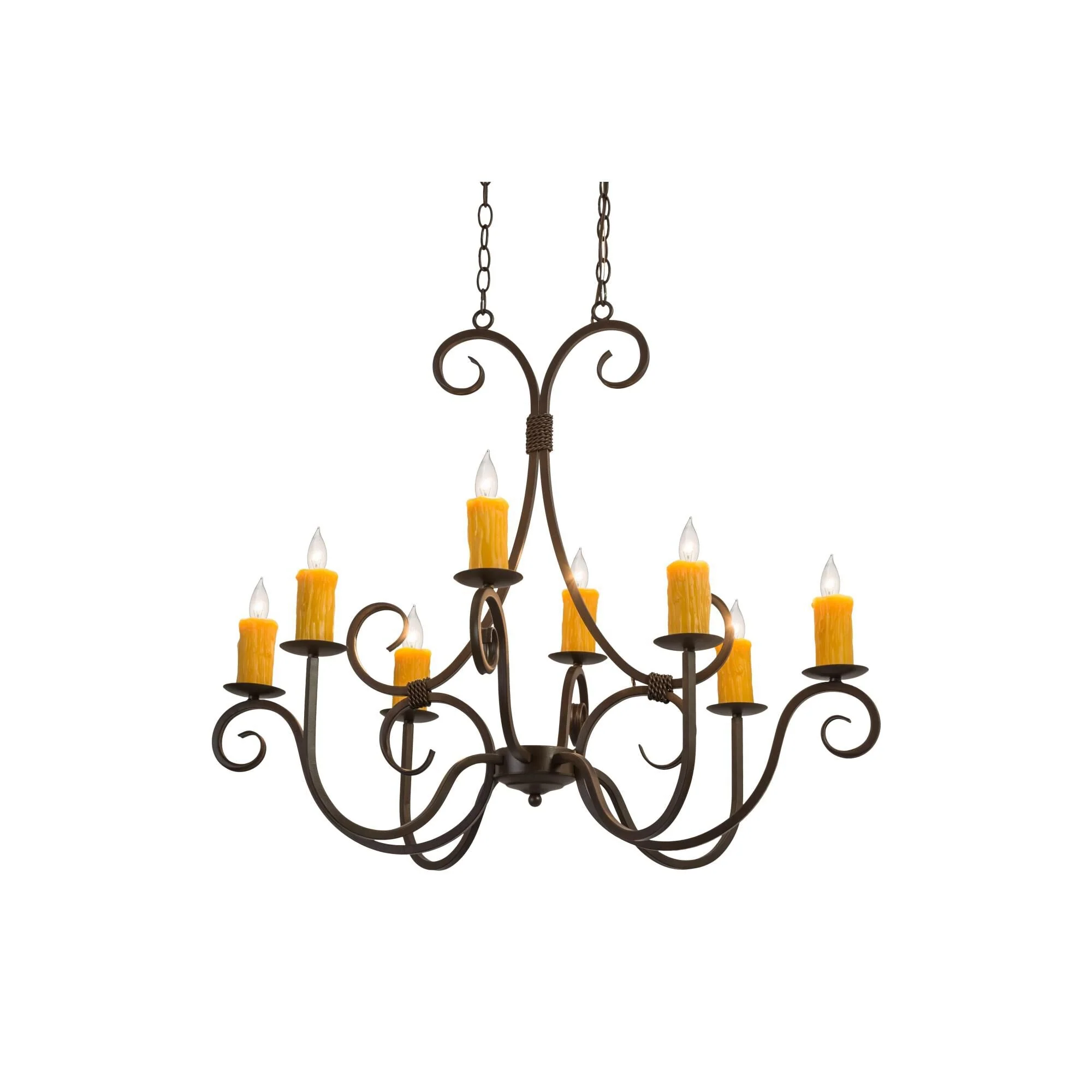 Meyda Lighting 36 Inch 8 Light Chandelier Cp250507 - Image 1