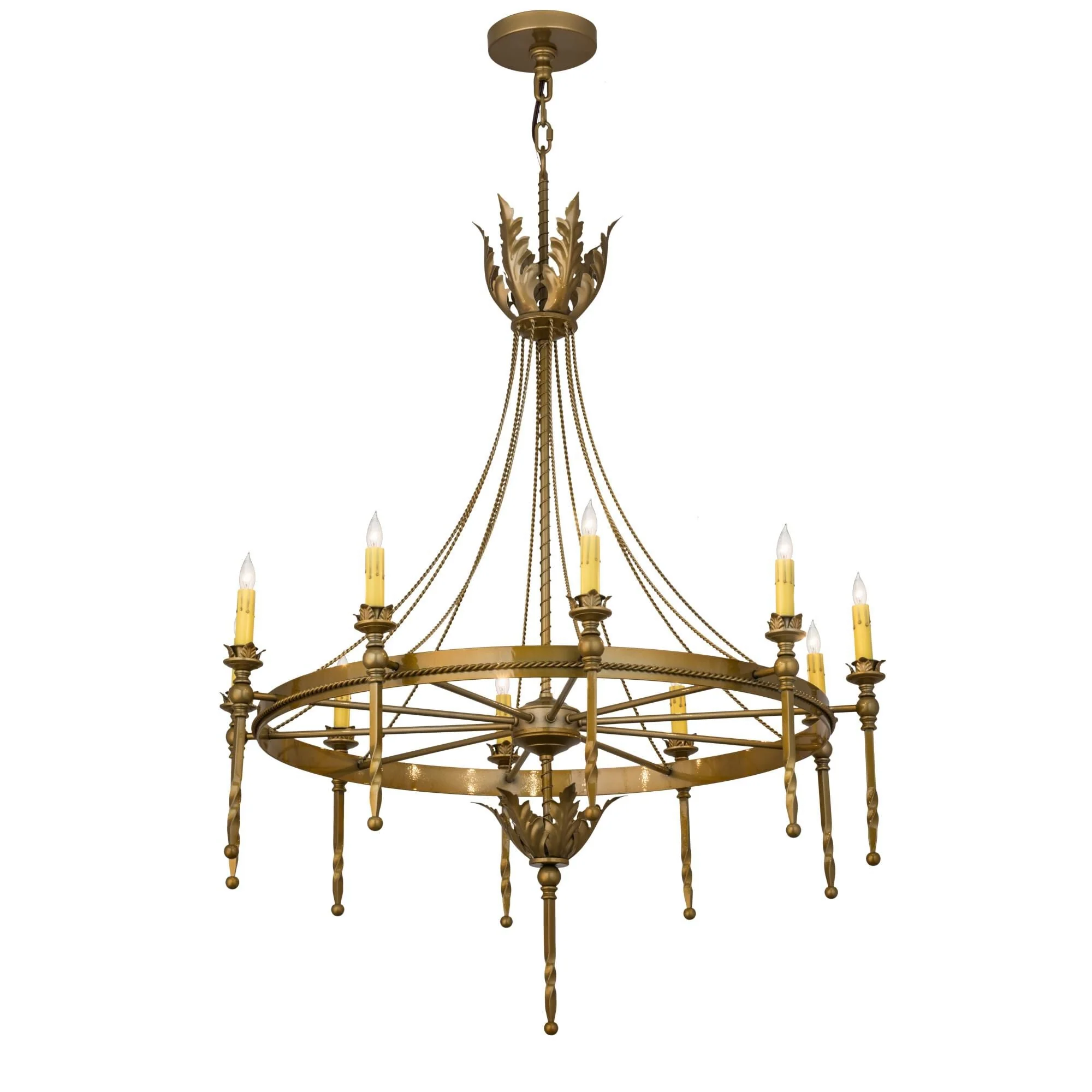 Meyda Lighting 36 Inch 10 Light Chandelier Cp250561 - Image 1