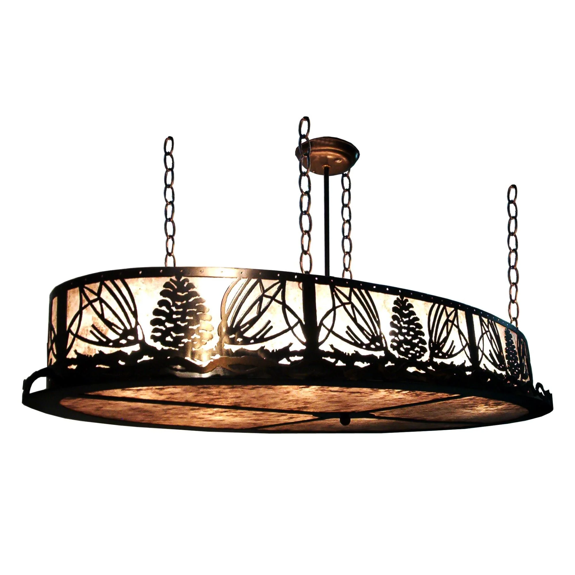 Meyda Lighting Mountain Pine 48 Inch Large Pendant Cp24819 - Image 1
