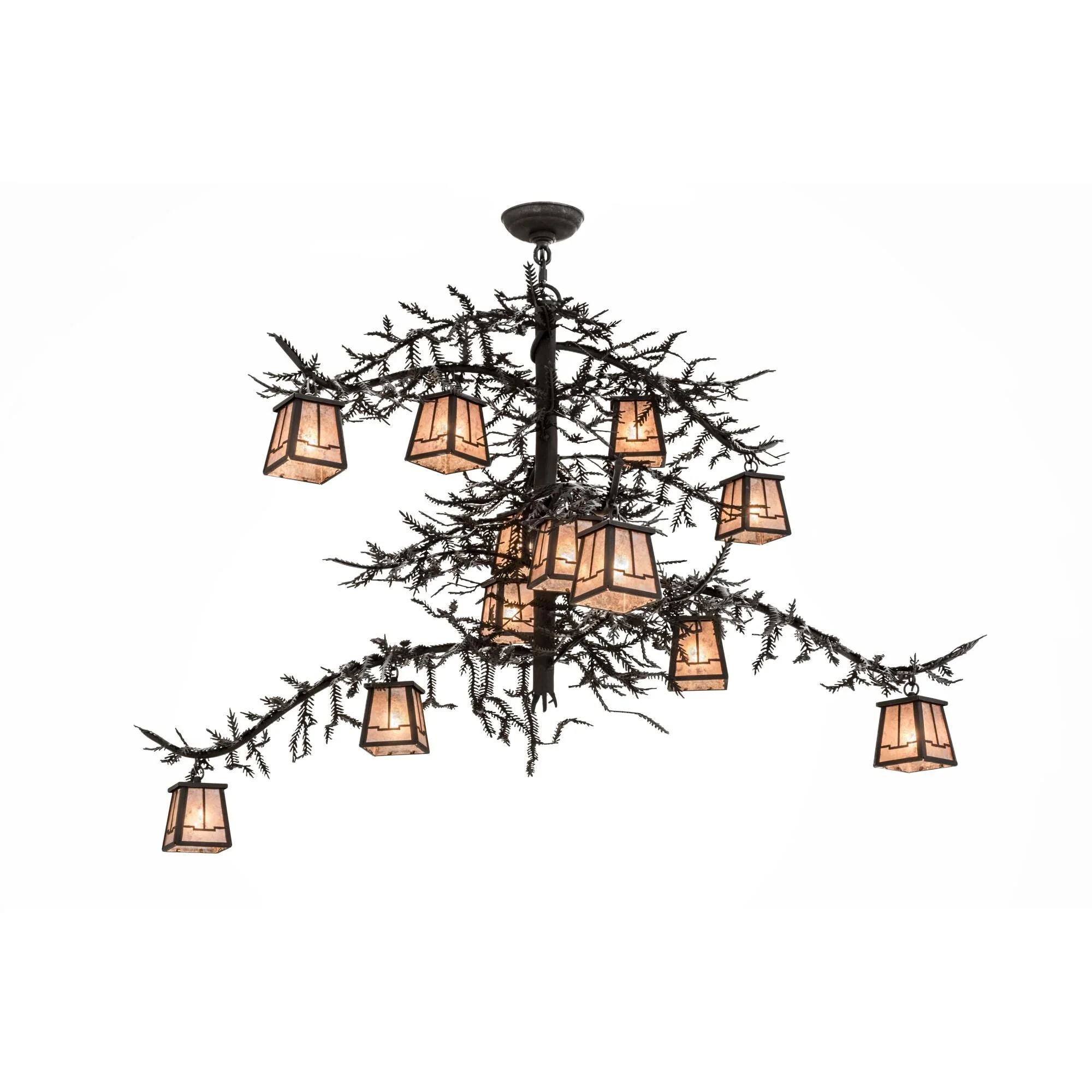 Meyda Lighting 48 Inch 12 Light Semi Flush Mount Cp250609 - Image 1