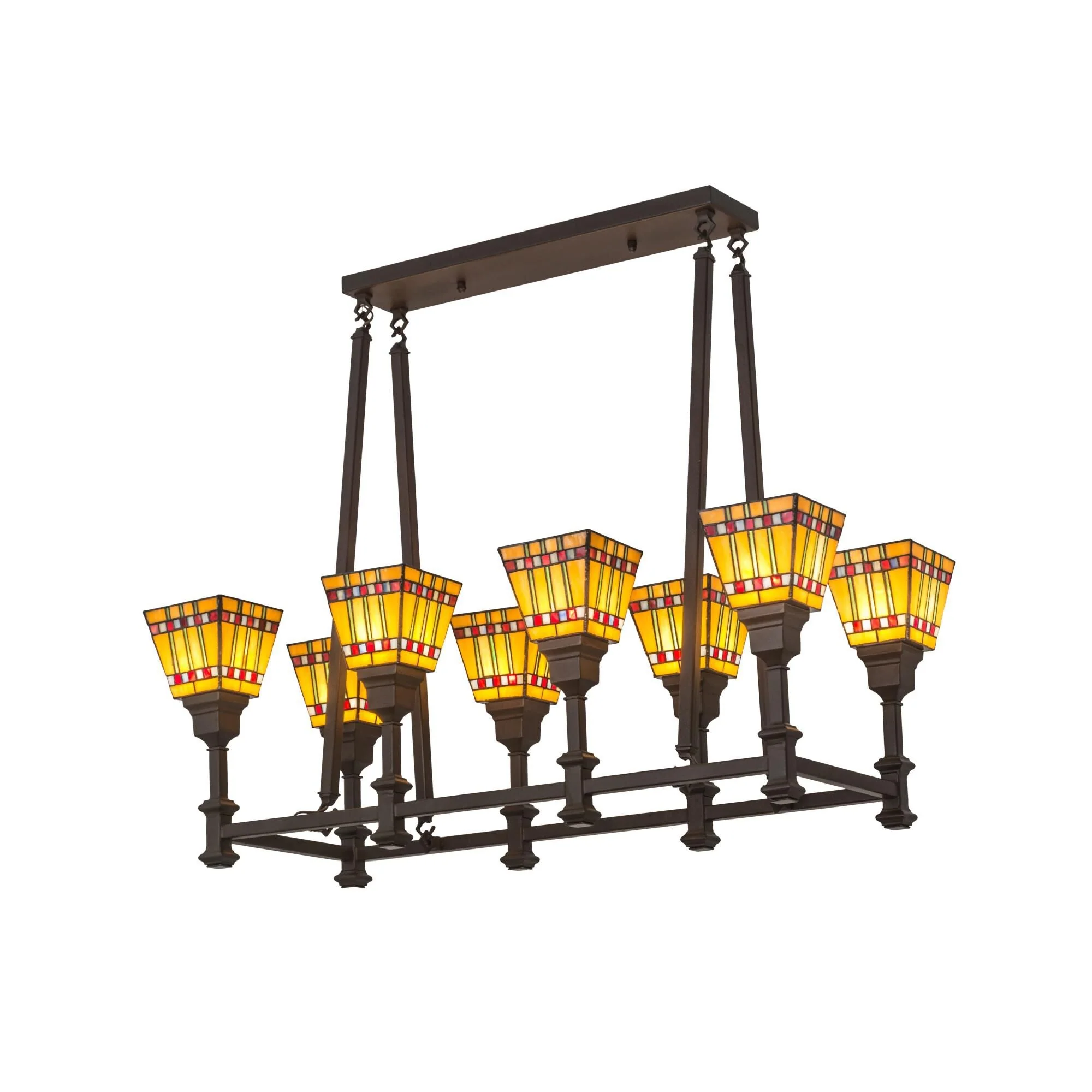 Meyda Lighting 38 Inch 8 Light Mini Chandelier Cp250630 - Image 1