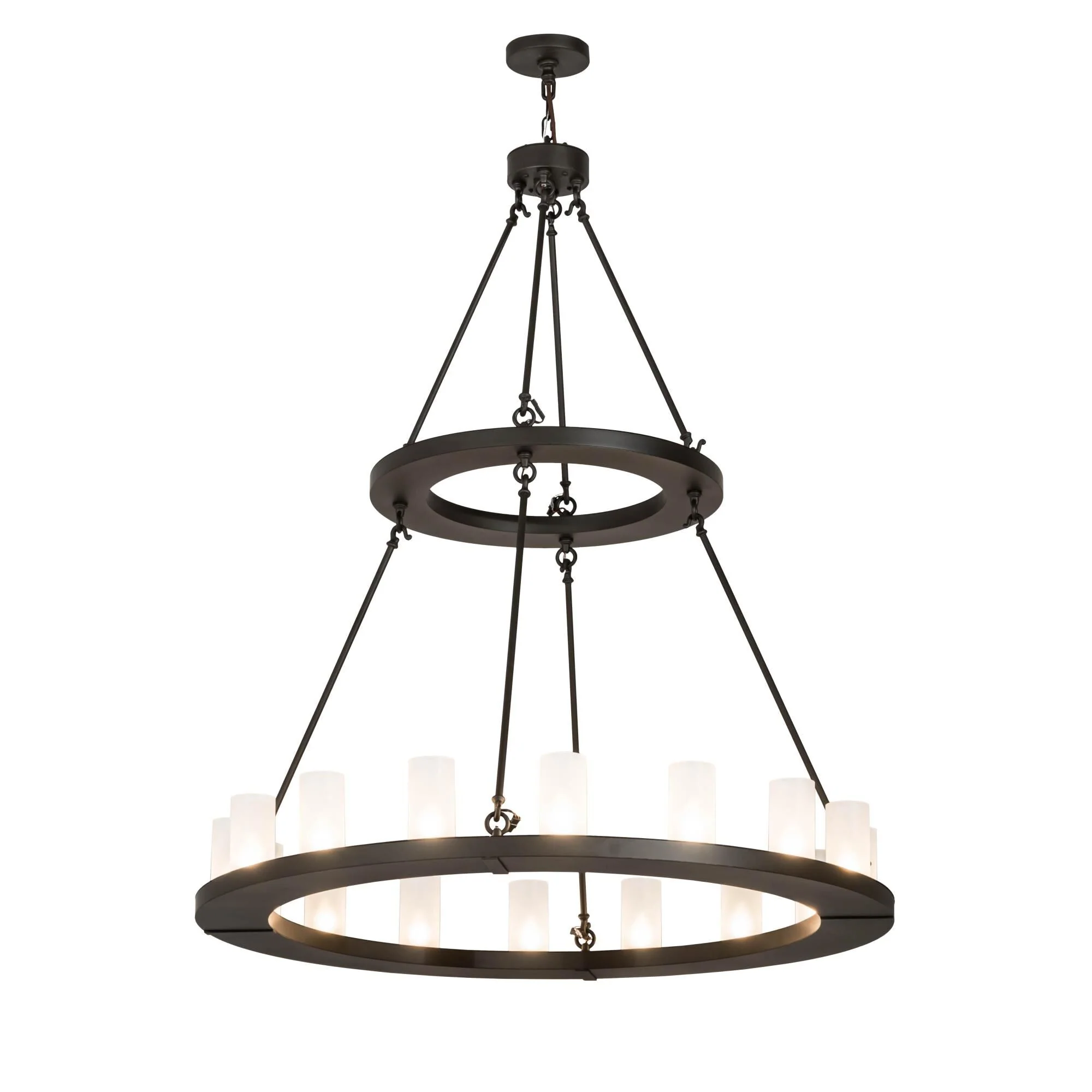 Meyda Lighting 48 Inch 16 Light Semi Flush Mount Cp250666 - Image 1