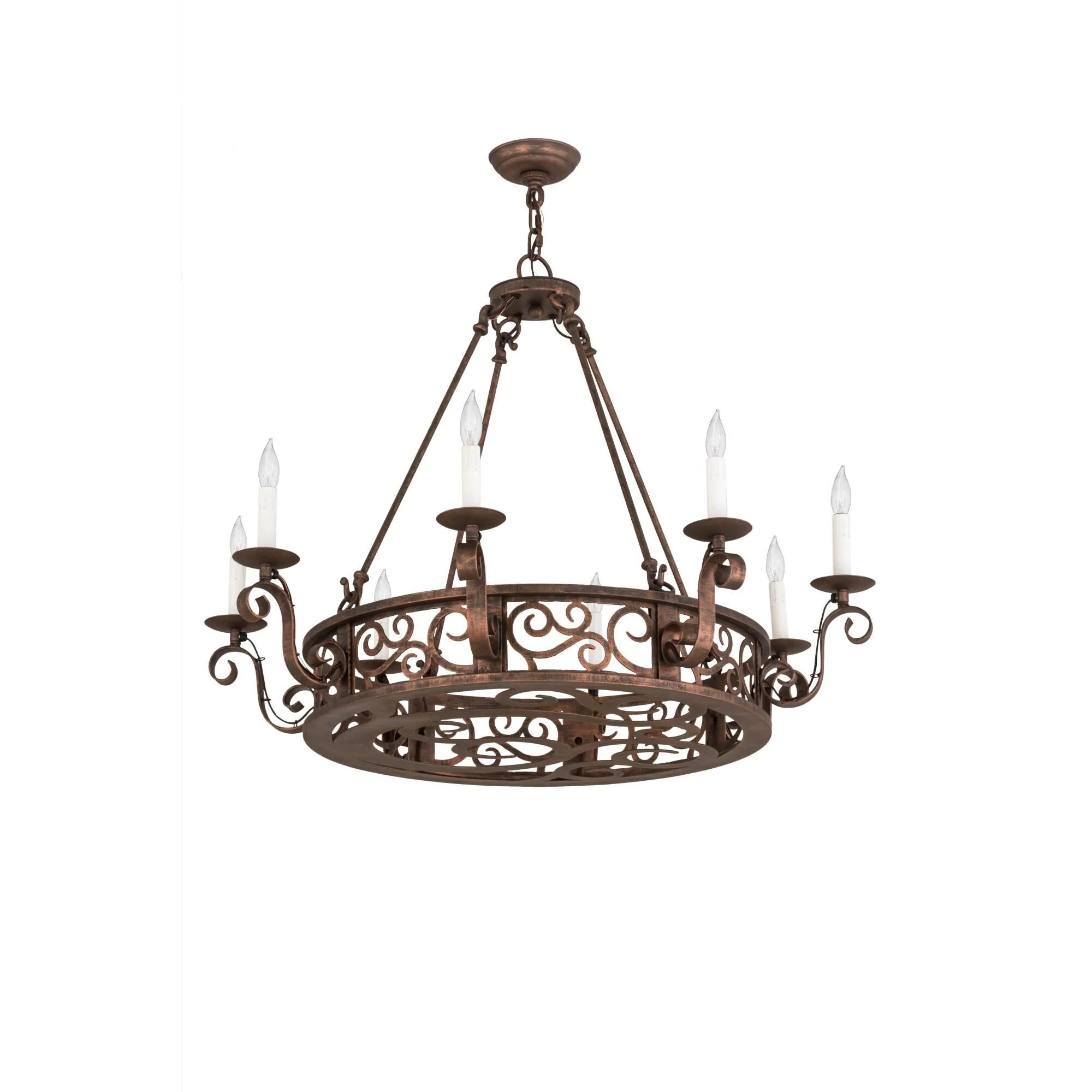 Meyda Lighting Delano 36 Inch 8 Light Chandelier Cp779779 - Image 2