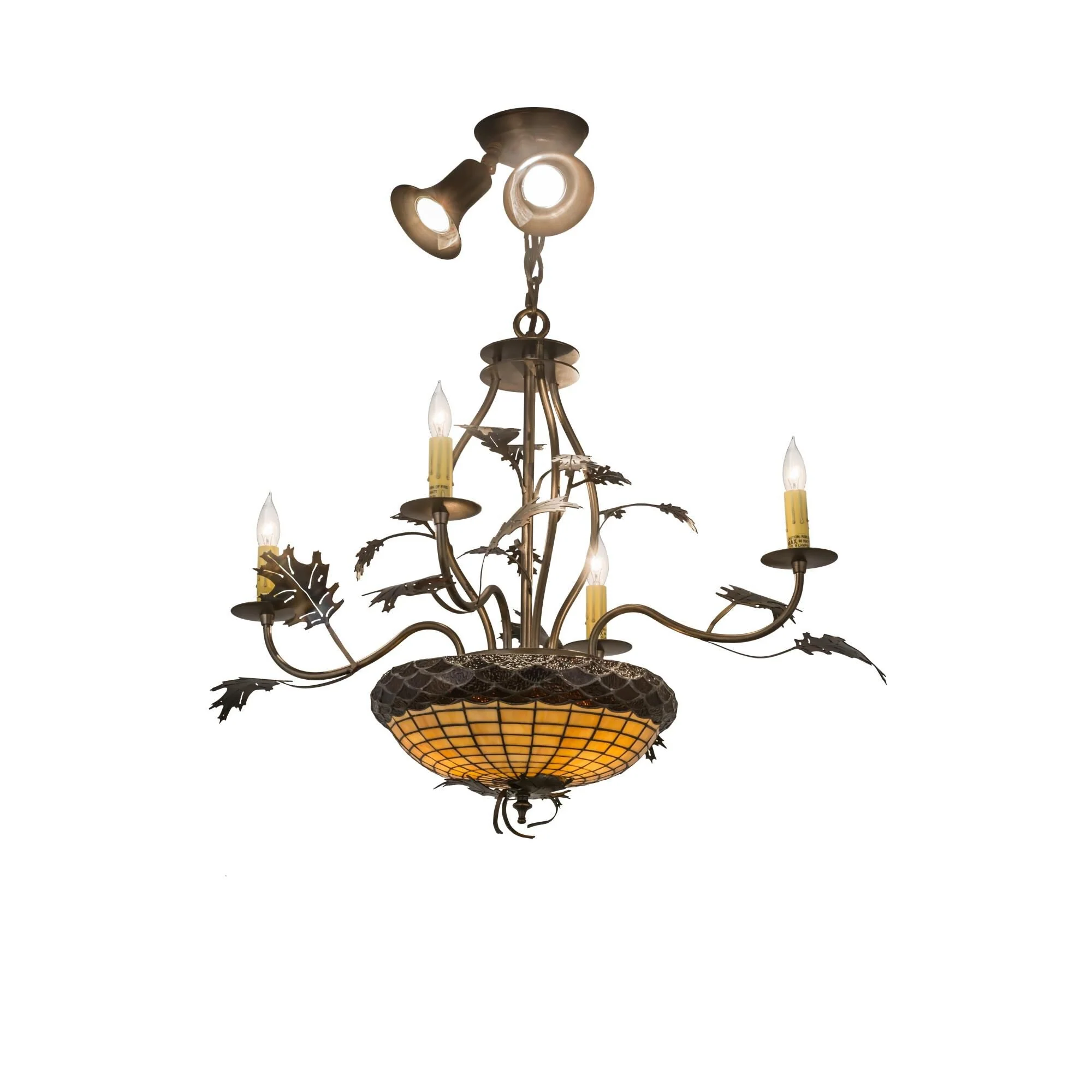 Meyda Lighting 30 Inch 2 Light Chandelier Cp250738 - Image 1