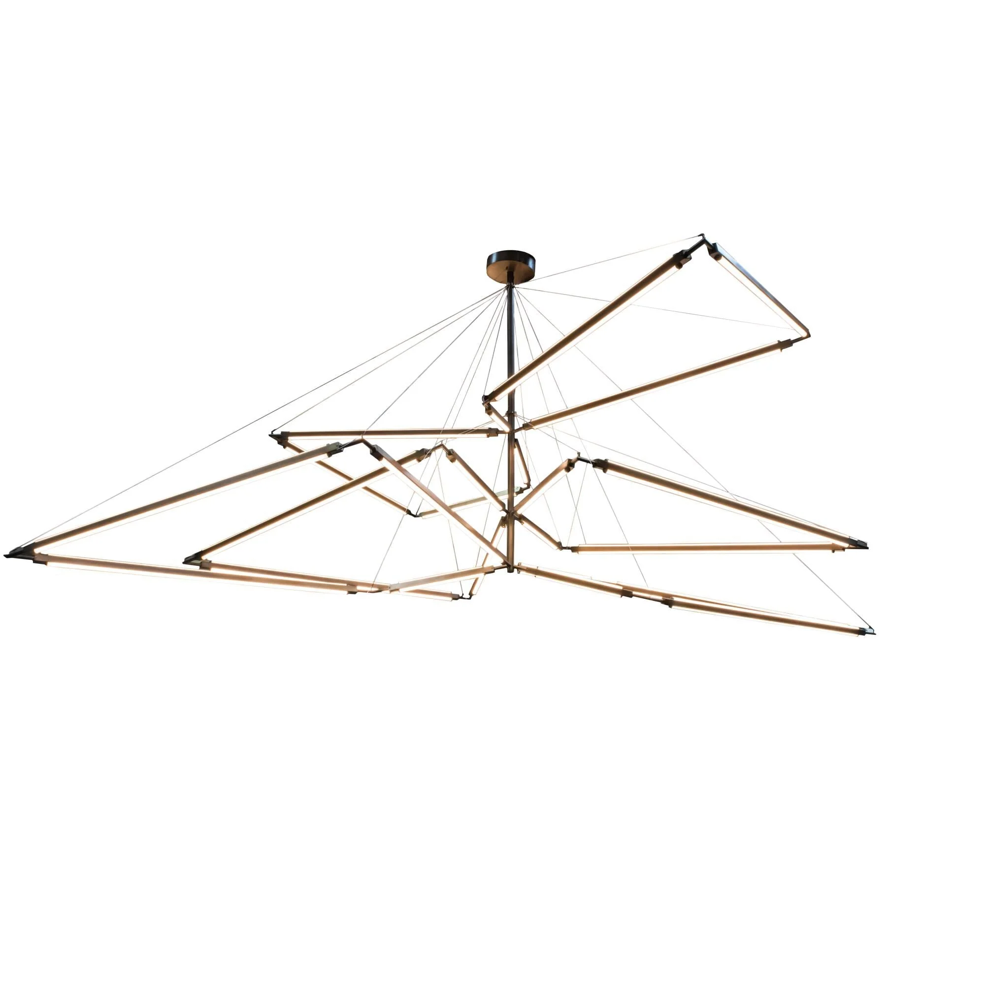 Meyda Lighting 216 Inch 1 Light Led Semi Flush Mount Cp250740 - Image 1