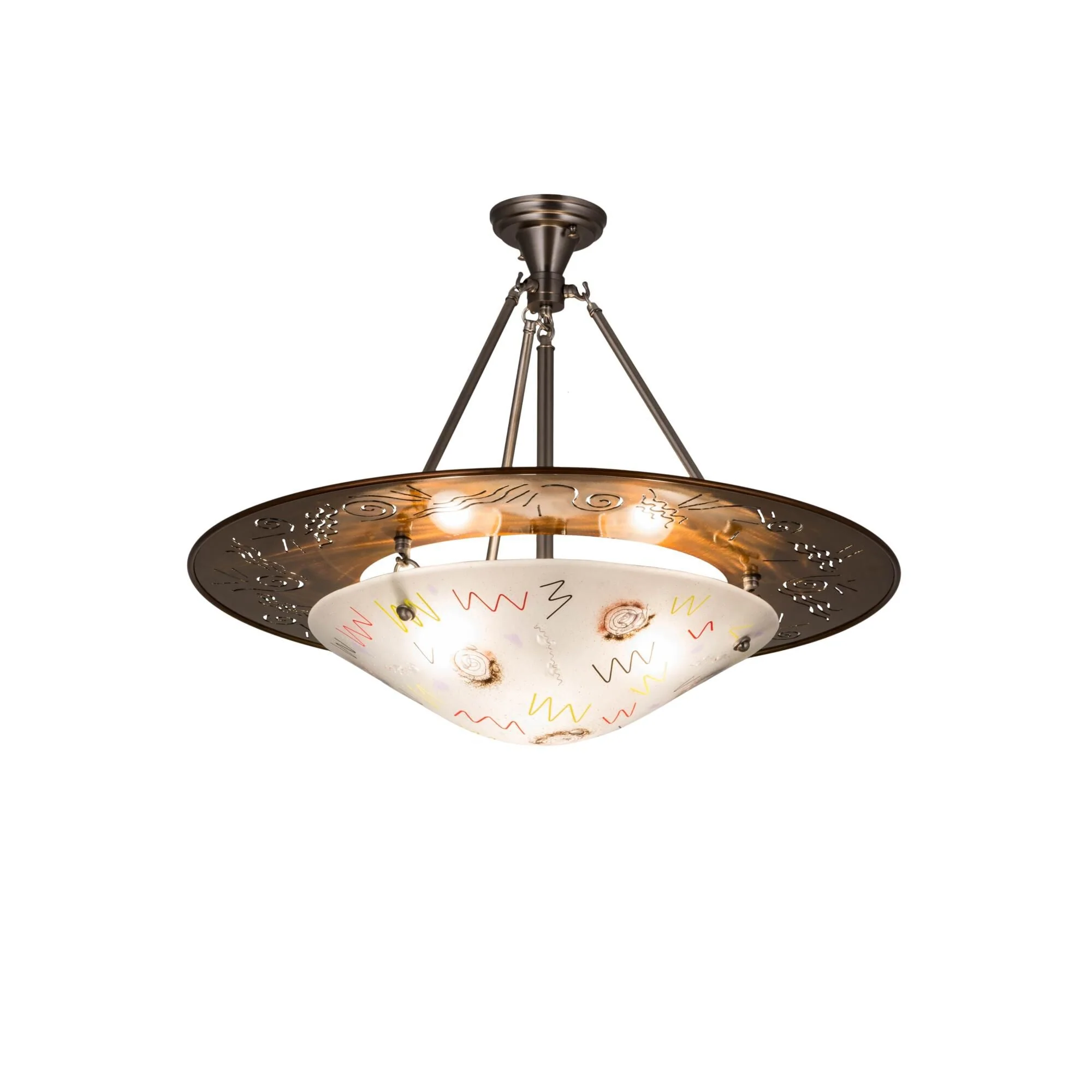 Meyda Lighting Supernova 31 Inch Large Pendant Cp25257 - Image 1