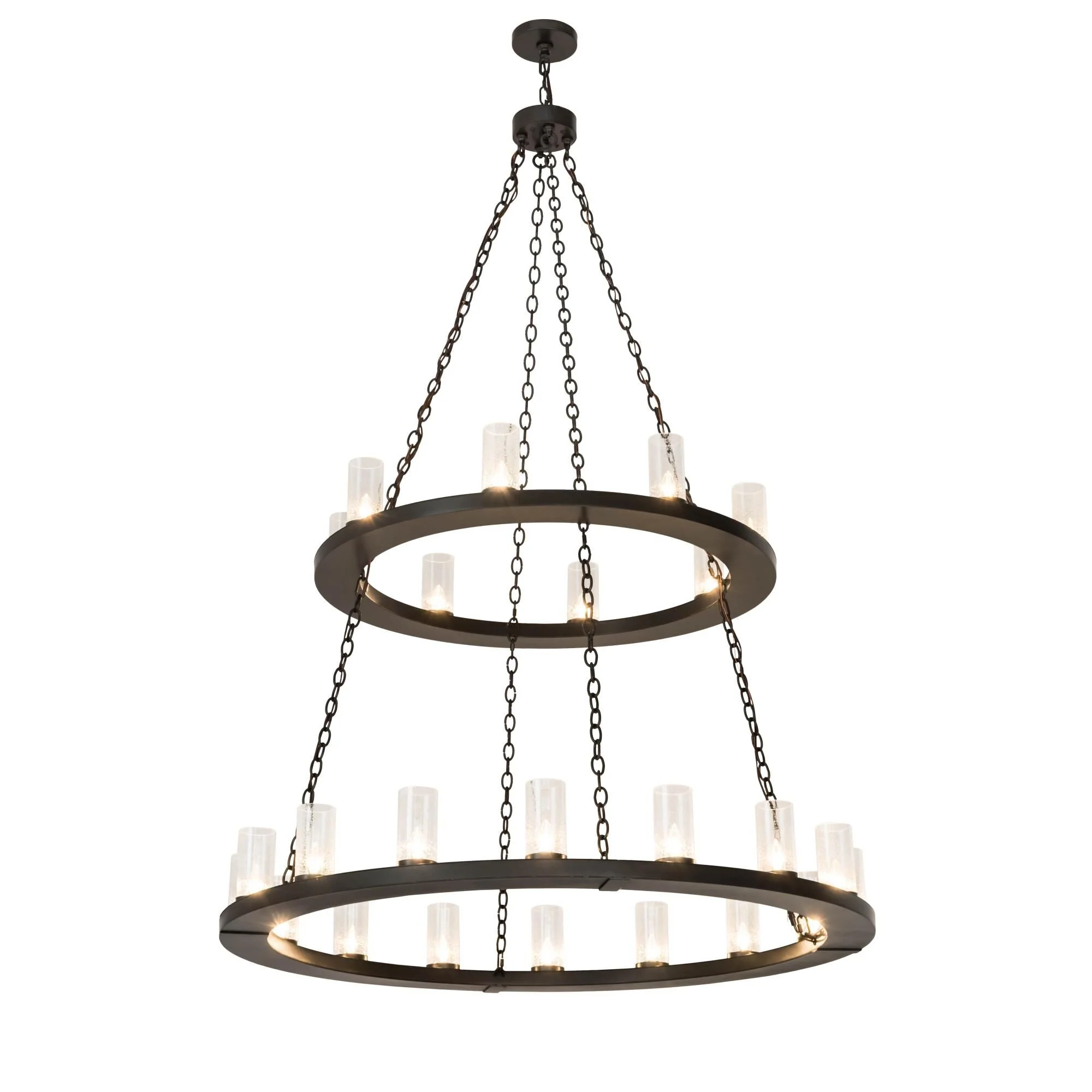 Meyda Lighting 54 Inch 24 Light Semi Flush Mount Cp250764 - Image 1