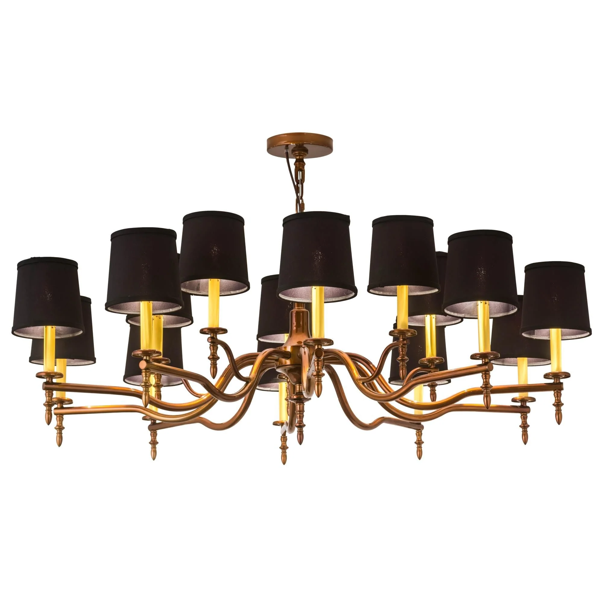 Meyda Lighting 52 Inch 15 Light Semi Flush Mount Cp250800 - Image 1