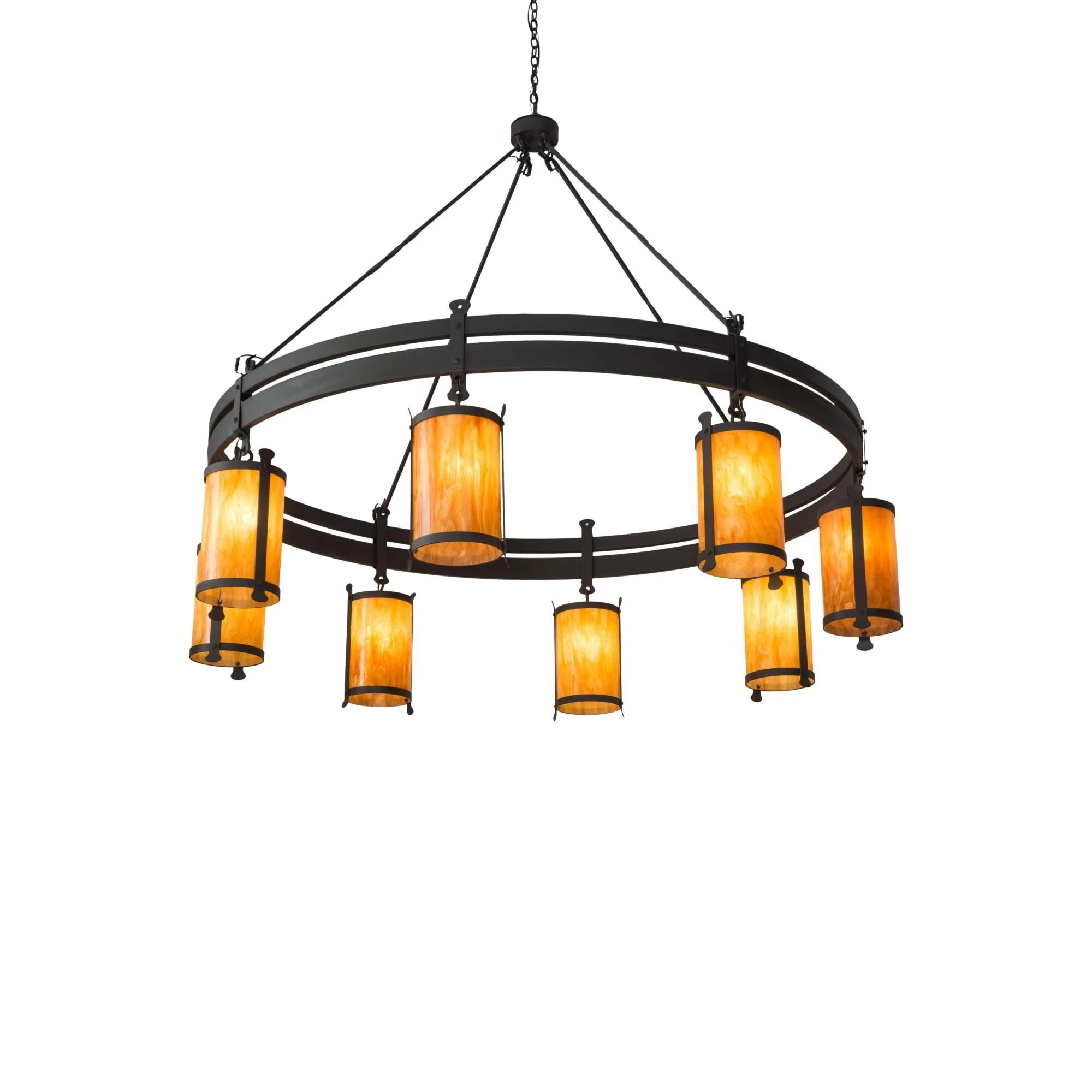 Meyda Lighting 84 Inch 8 Light Semi Flush Mount Cp250841 - Image 1