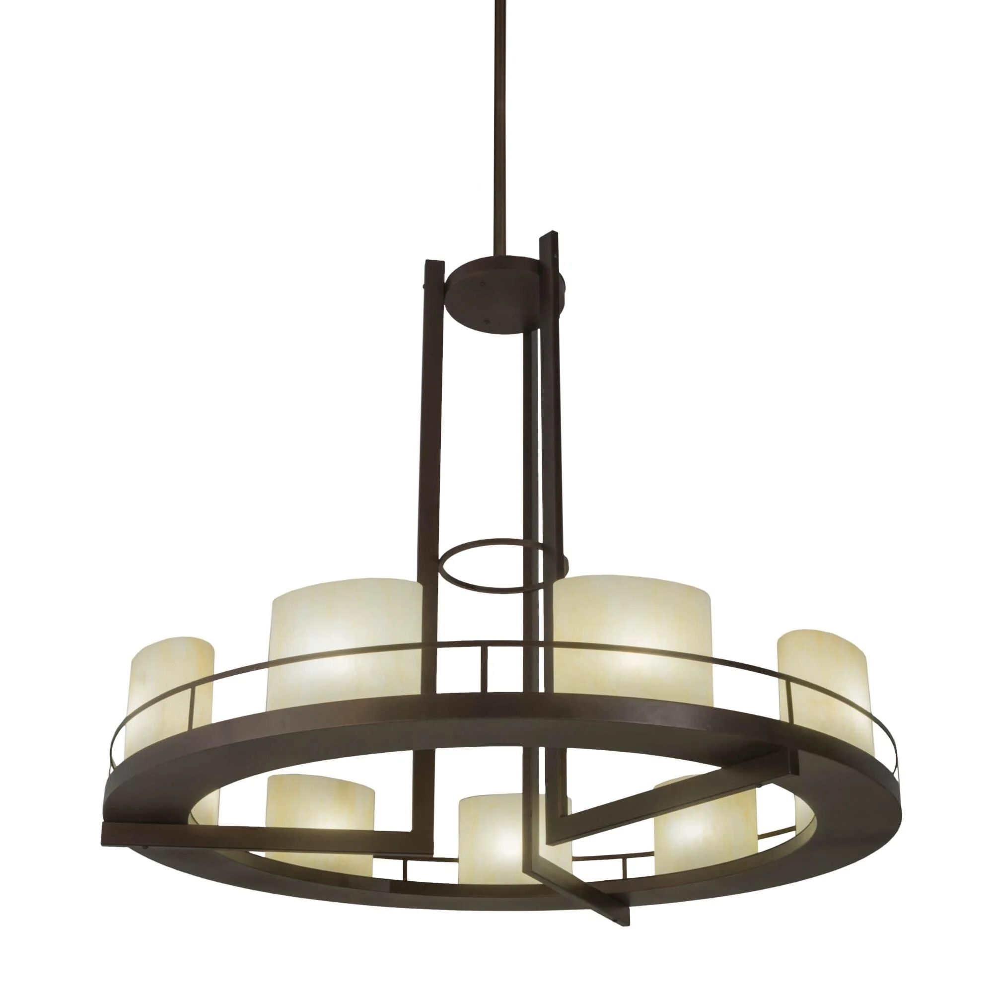 Meyda Lighting 68 Inch 9 Light Led Semi Flush Mount Cp250849 - Image 1