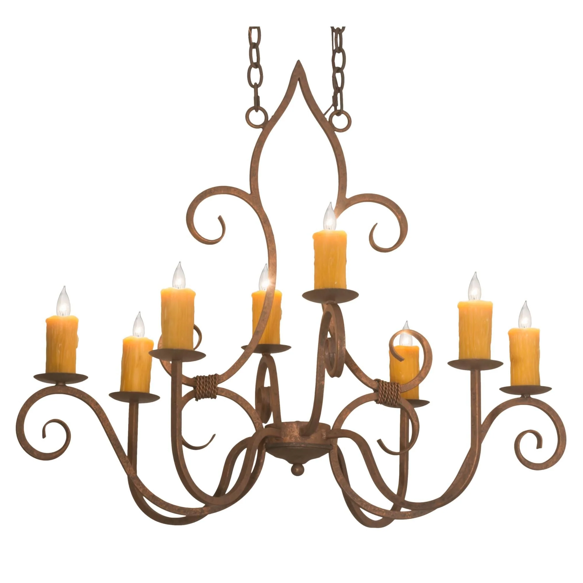 Meyda Lighting 36 Inch 8 Light Chandelier Cp250863 - Image 1