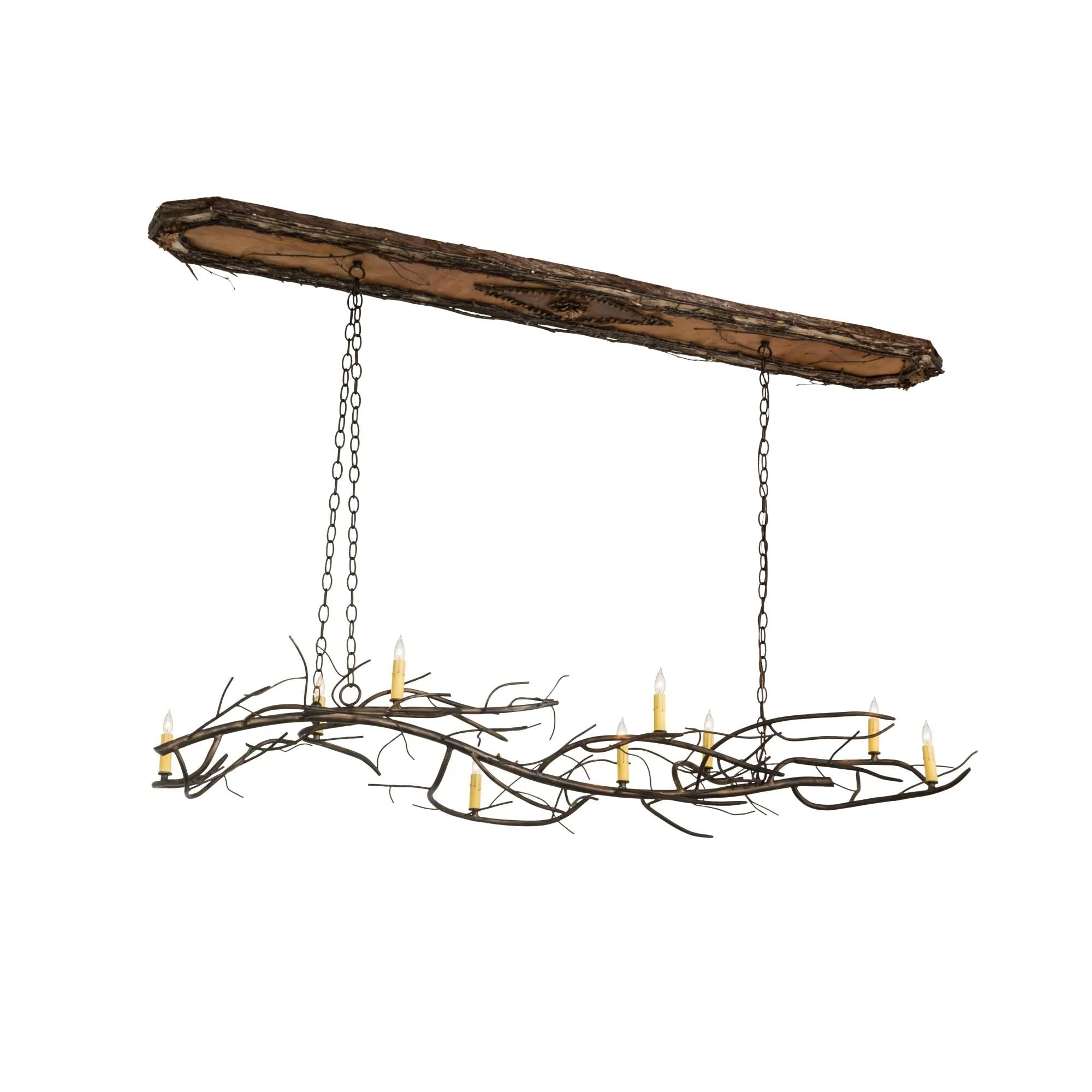 Meyda Lighting 70 Inch 9 Light Semi Flush Mount Cp250921 - Image 1