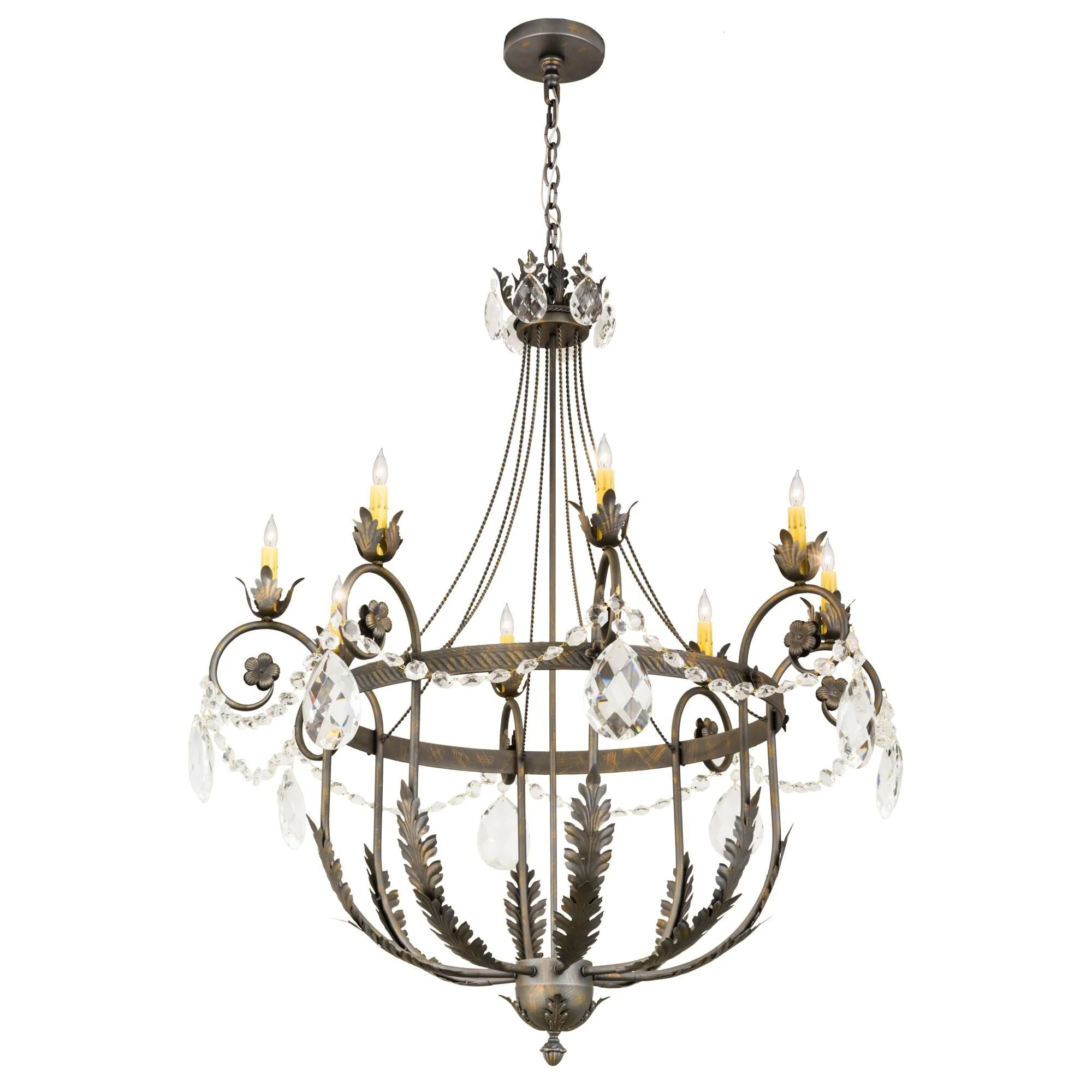 Meyda Lighting 40 Inch 8 Light Chandelier Cp250941 - Image 1