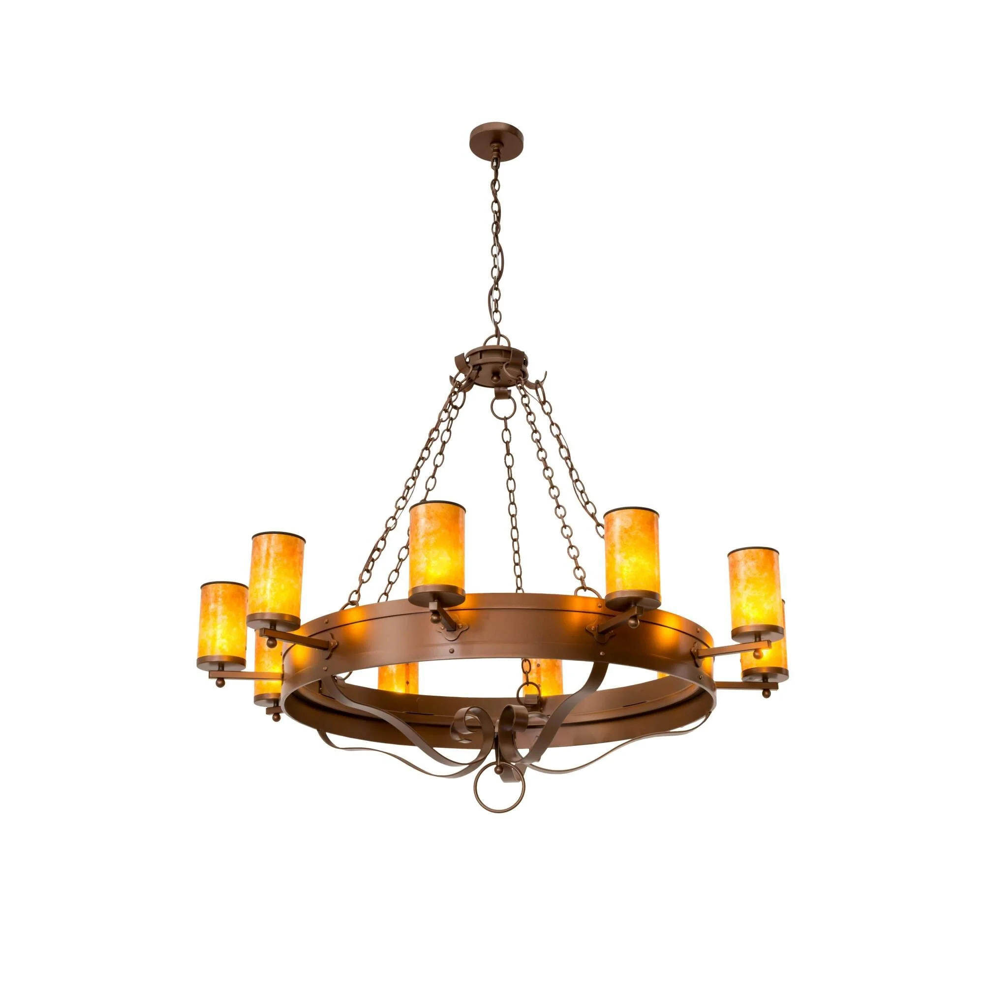 Meyda Lighting 60 Inch 60 Light Semi Flush Mount Cp250944 - Image 1