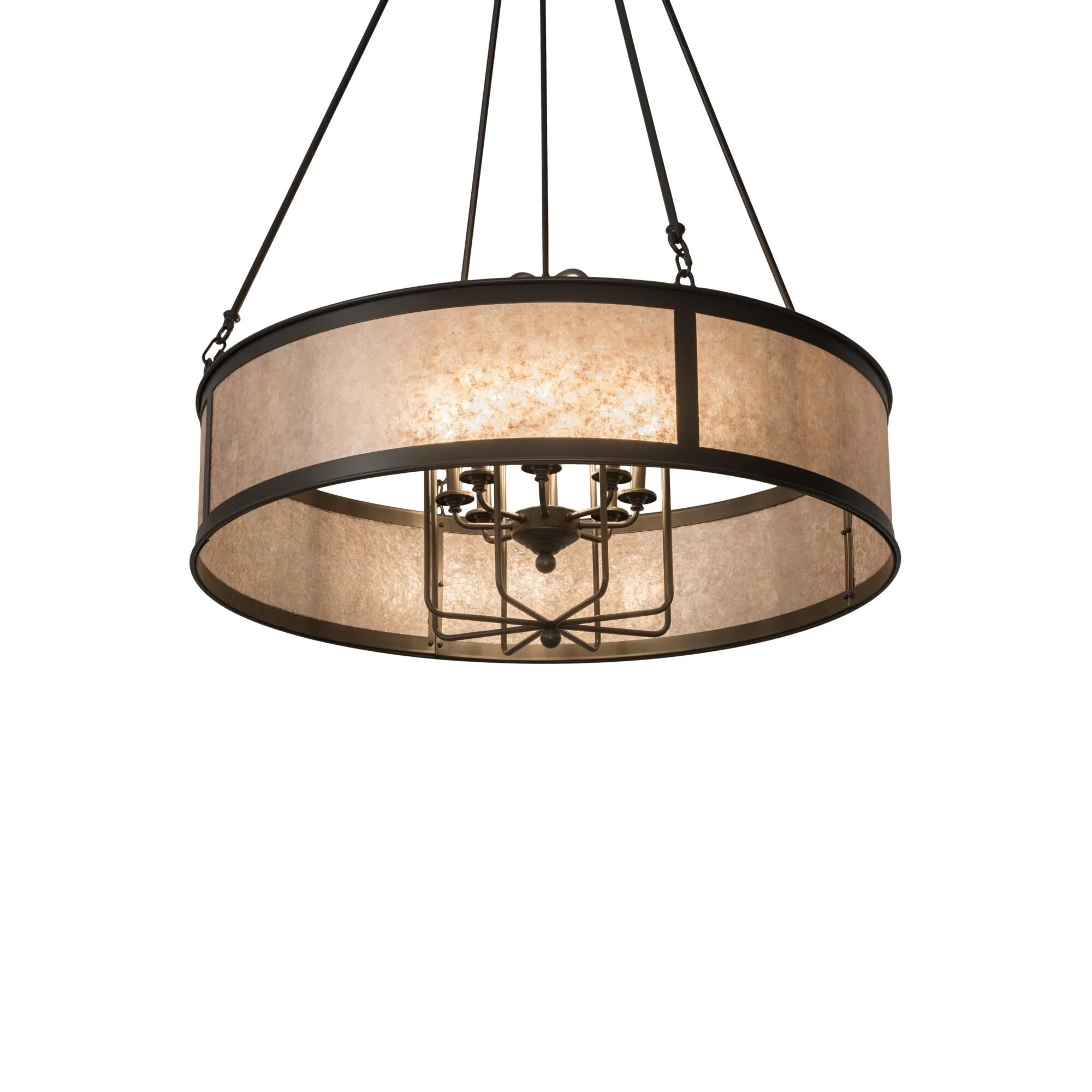 Meyda Lighting 42 Inch 8 Light Semi Flush Mount Cp250978 - Image 1