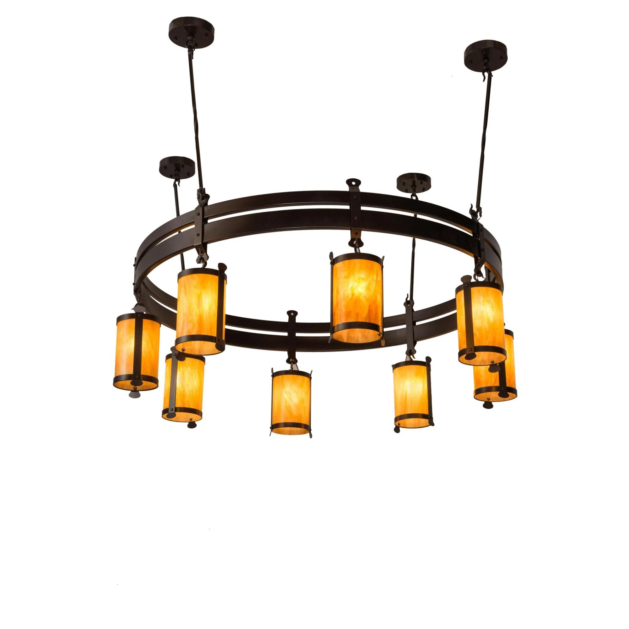 Meyda Lighting 67 Inch 8 Light Semi Flush Mount Cp251037 - Image 1