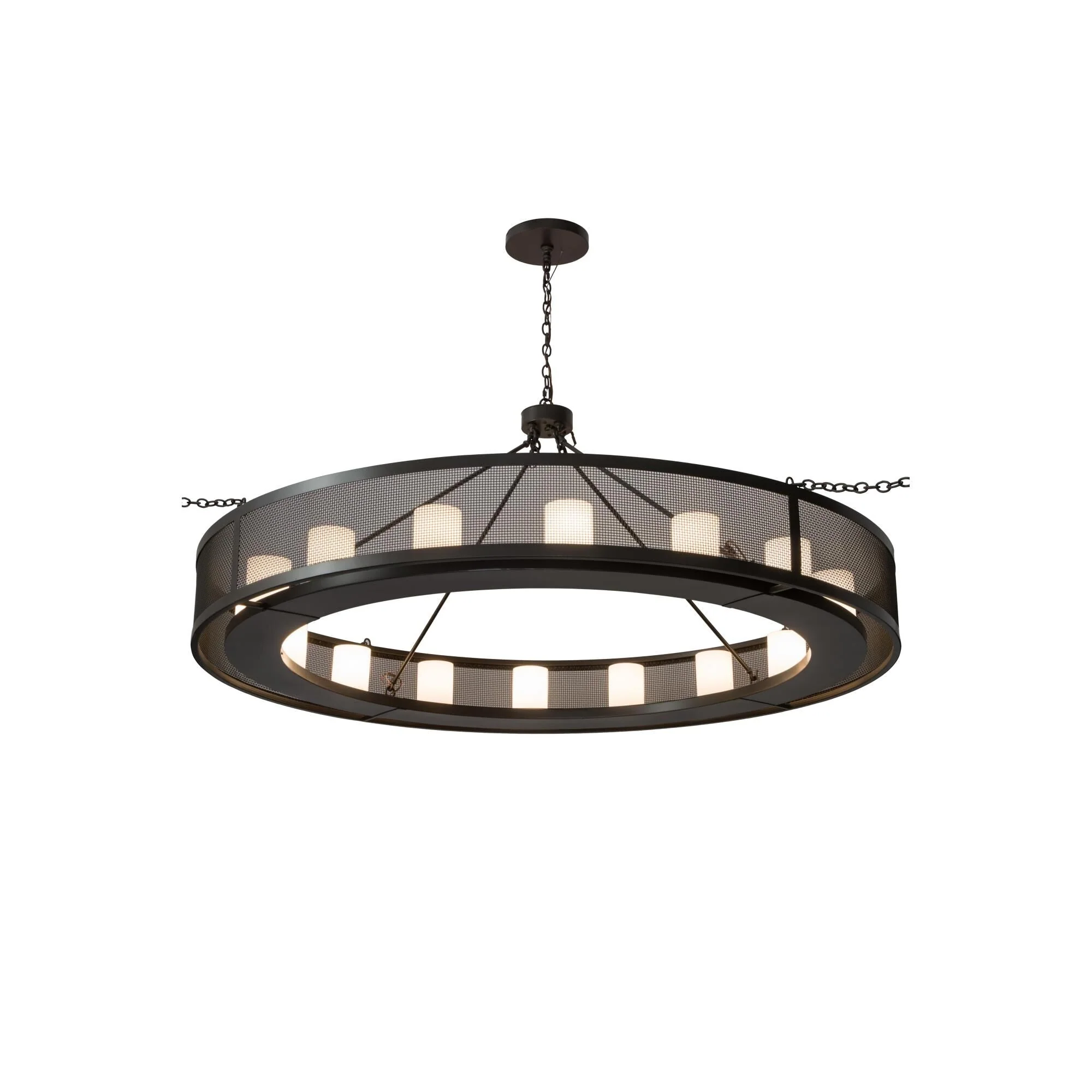Meyda Lighting 78 Inch 16 Light Semi Flush Mount Cp251087 - Image 1